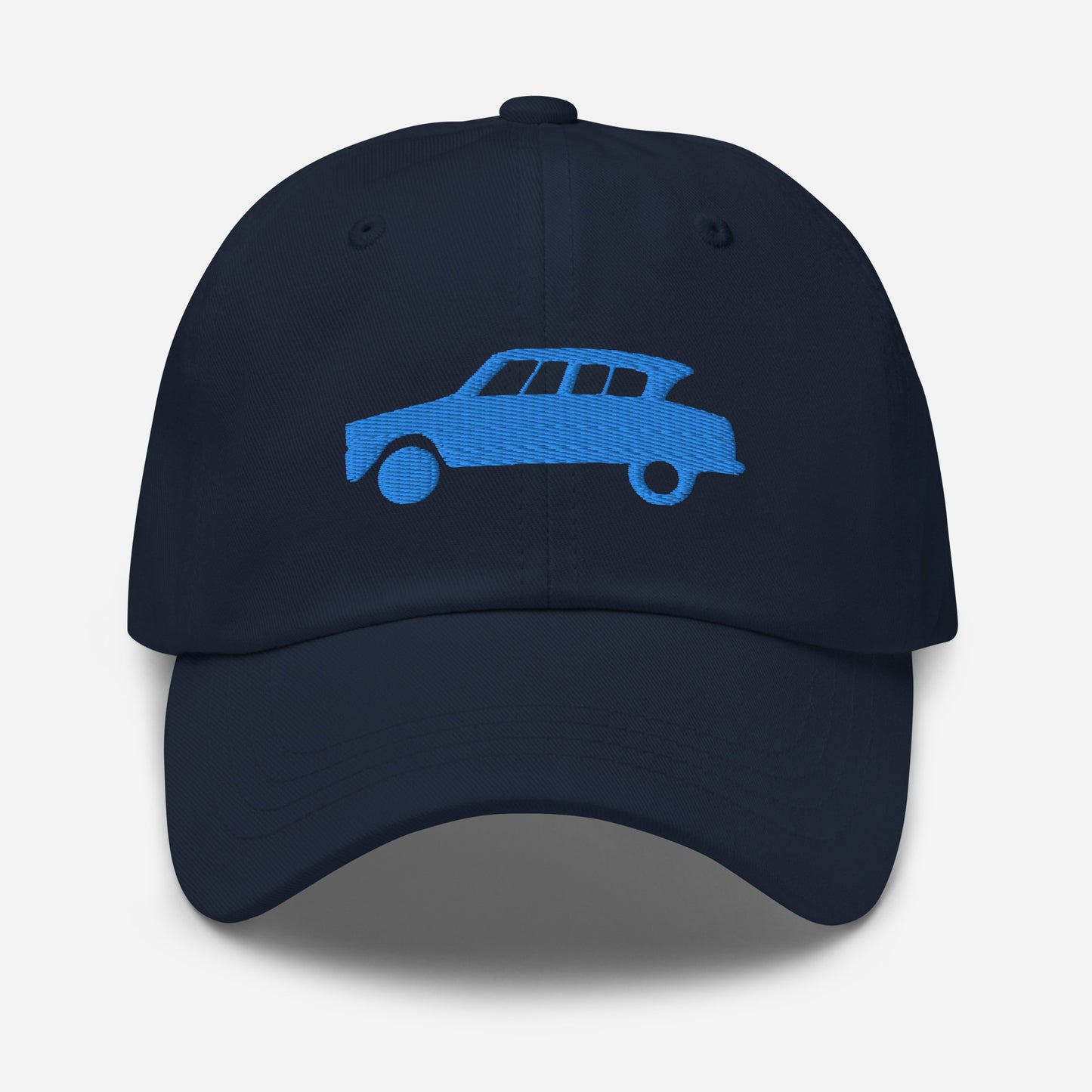 Blue Embroidered Cap (Front & Back) Citroën Ami6 - Black, Red, D.Grey or White