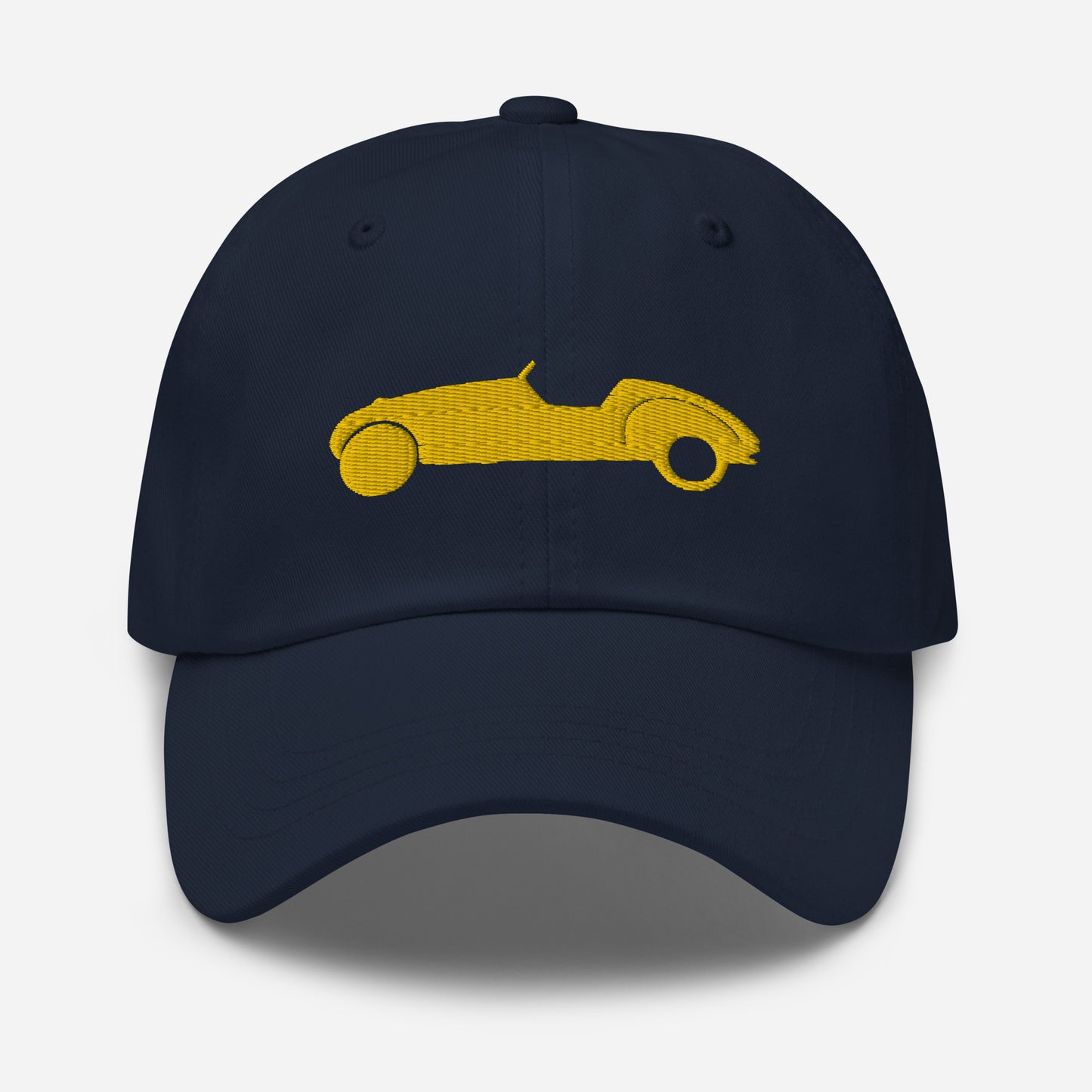 Yellow Embroidered Cap (Front & Back) Burton - Black, Navy, Beige, or White