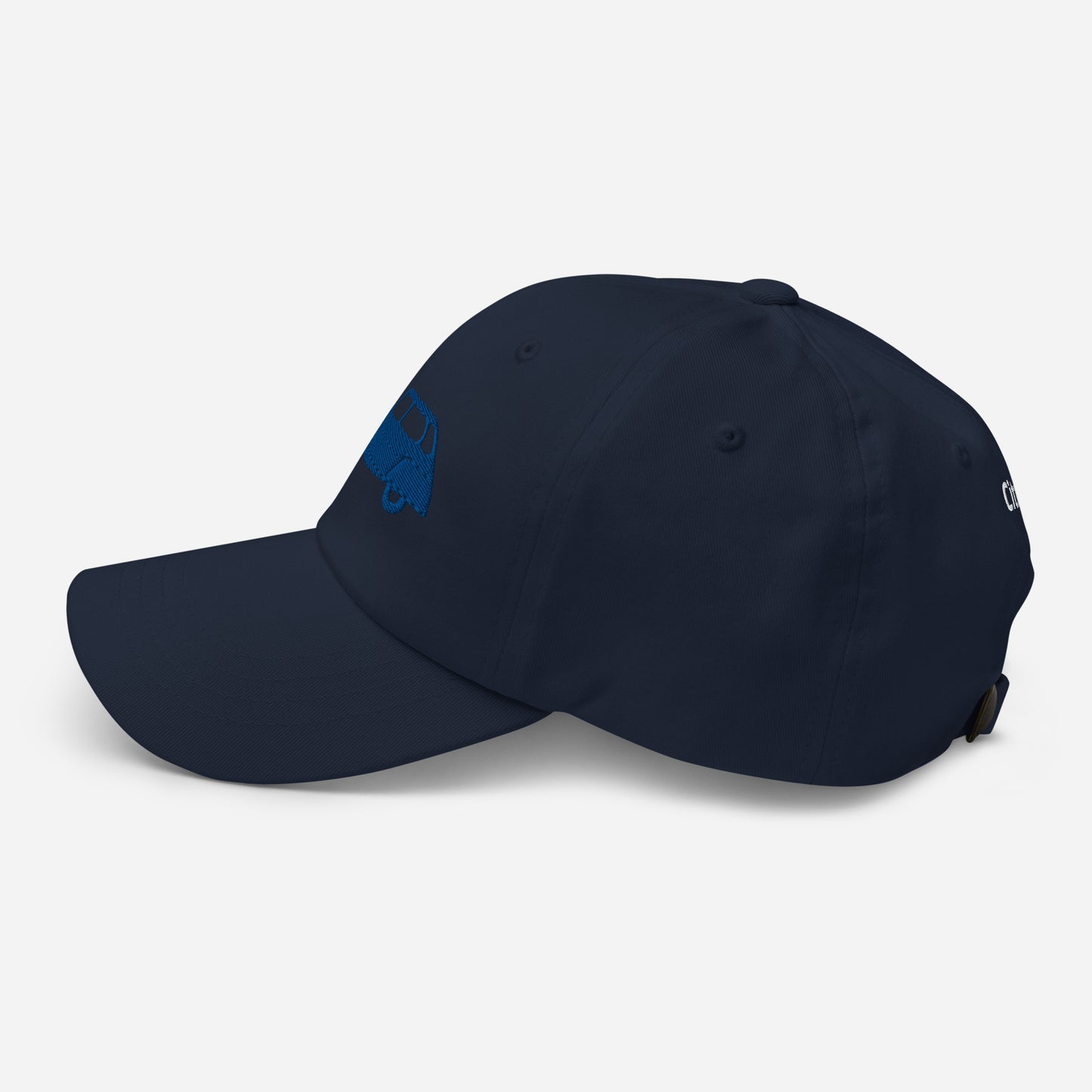 Bleu Azurite Embroidered Cap (Front & Back) Citroën Dyane - Navy, L.Blue or White