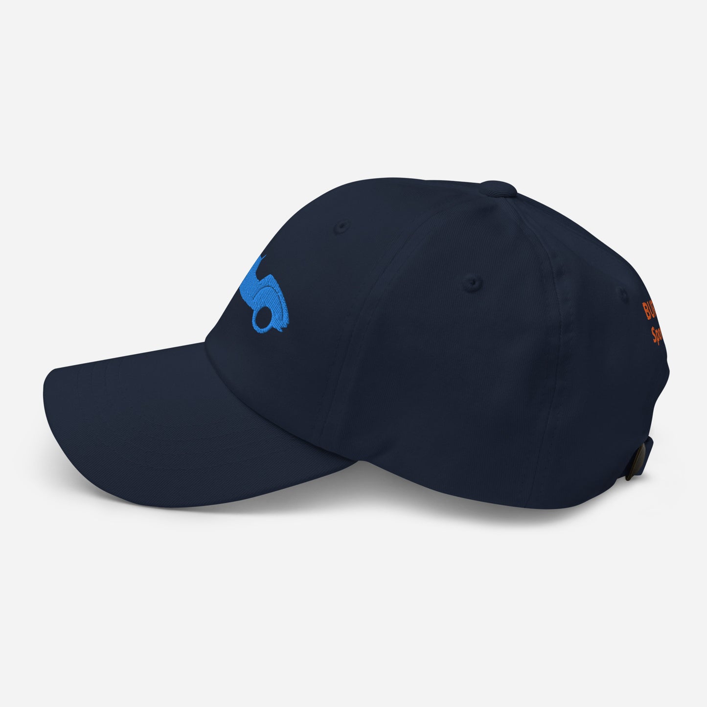 Blue Embroidered Cap (Front & Back) Burton - Navy, L.Blue or White