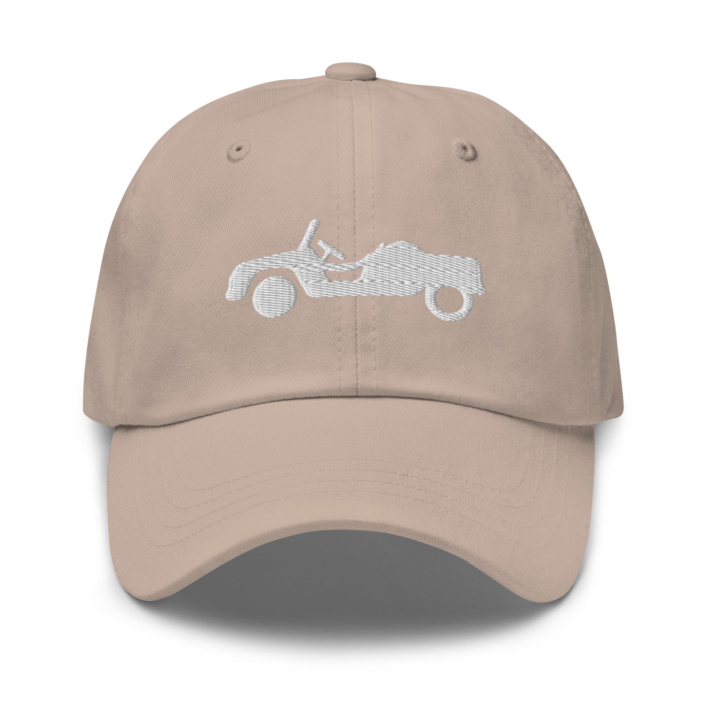 White embroidered cap Citroën Méhari AZUR - Black, Navy, Red, light blue, Stone or White