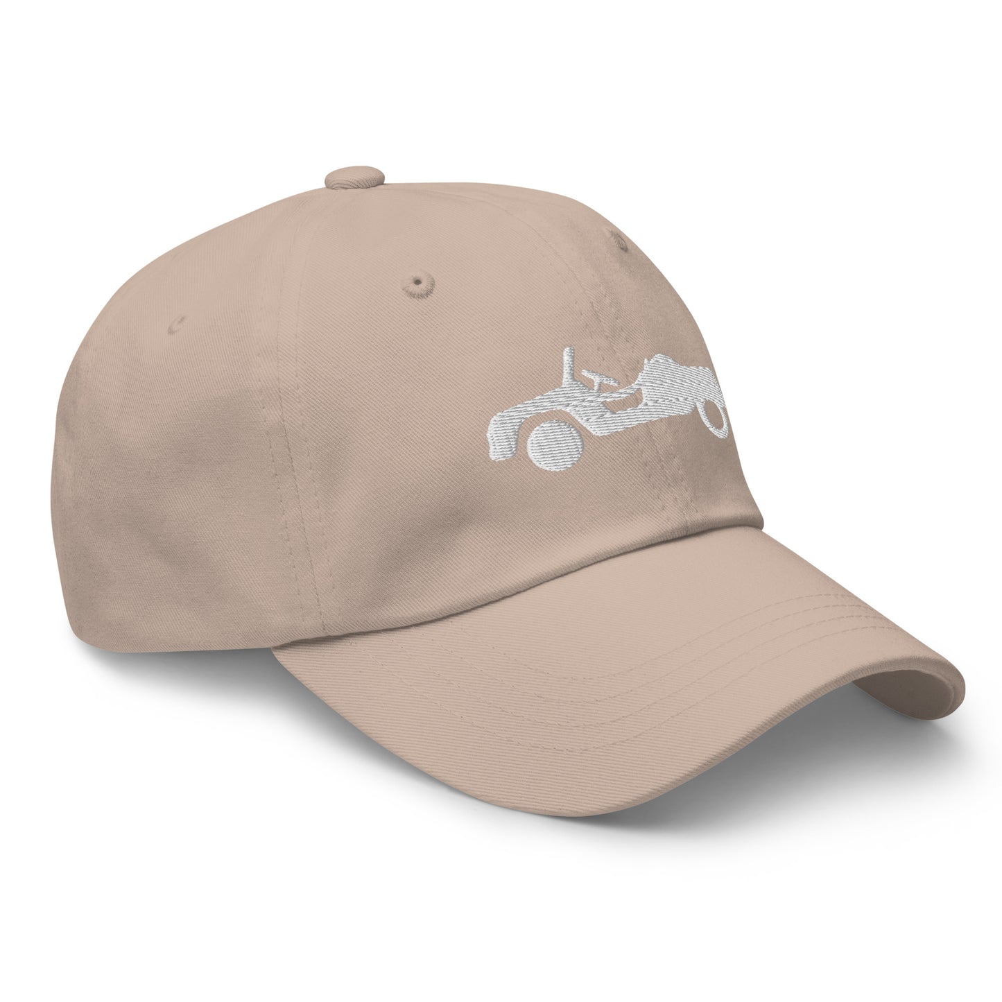 White embroidered cap Citroën Méhari AZUR - Black, Navy, Red, light blue, Stone or White