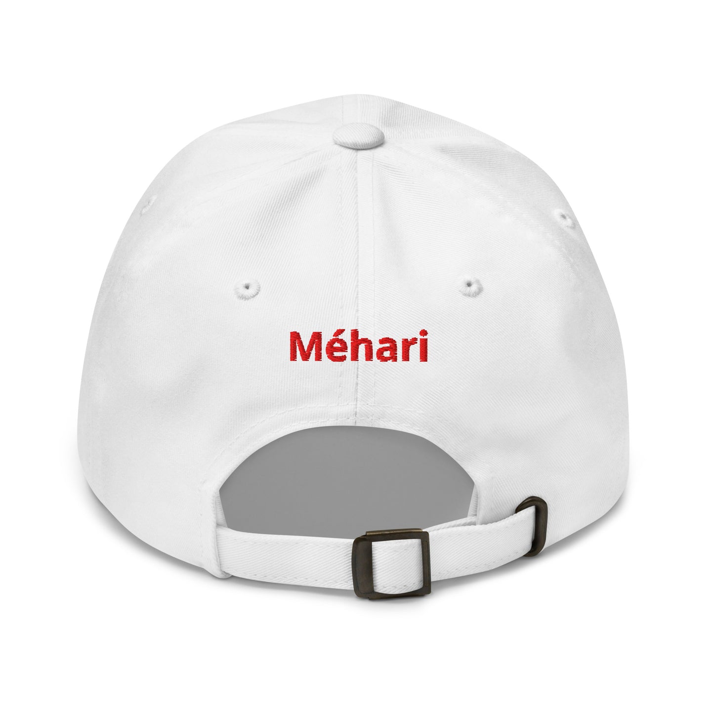 Rood geborduurde pet Citroën Méhari HOPI - Zwart, Rood of Wit