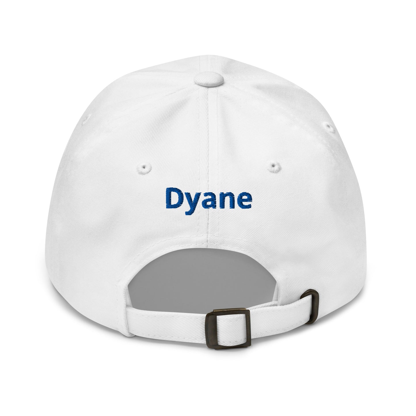 Bleu Azurite Embroidered Cap (Front & Back) Citroën Dyane - Navy, L.Blue or White