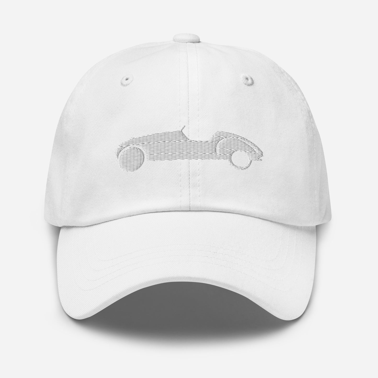 White Embroidered Cap (Front & Back) Burton - Black, Navy, Red, Beige, L.Blue or White