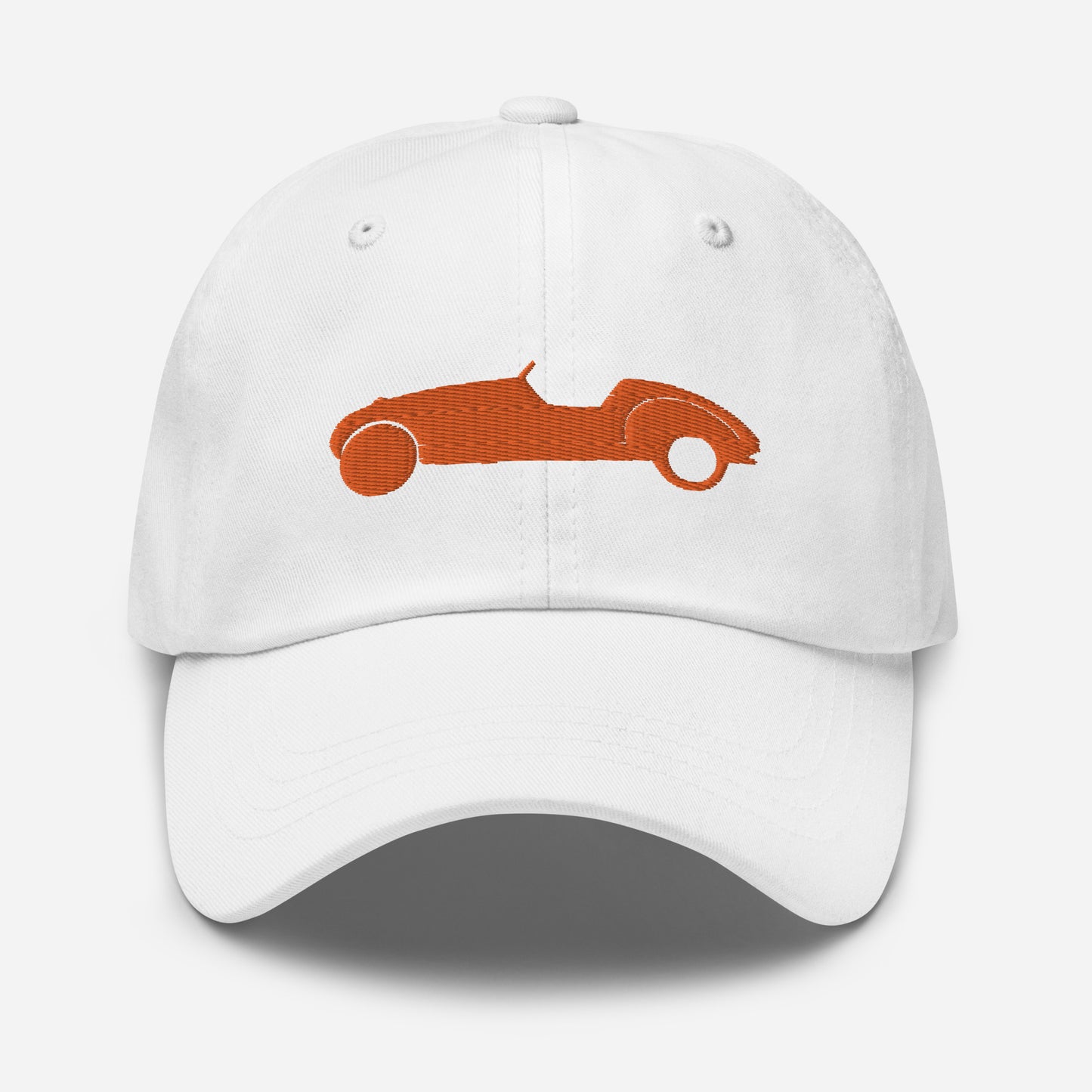 Orange Embroidered Cap (Front & Back) Burton - Black, Navy, Beige or White