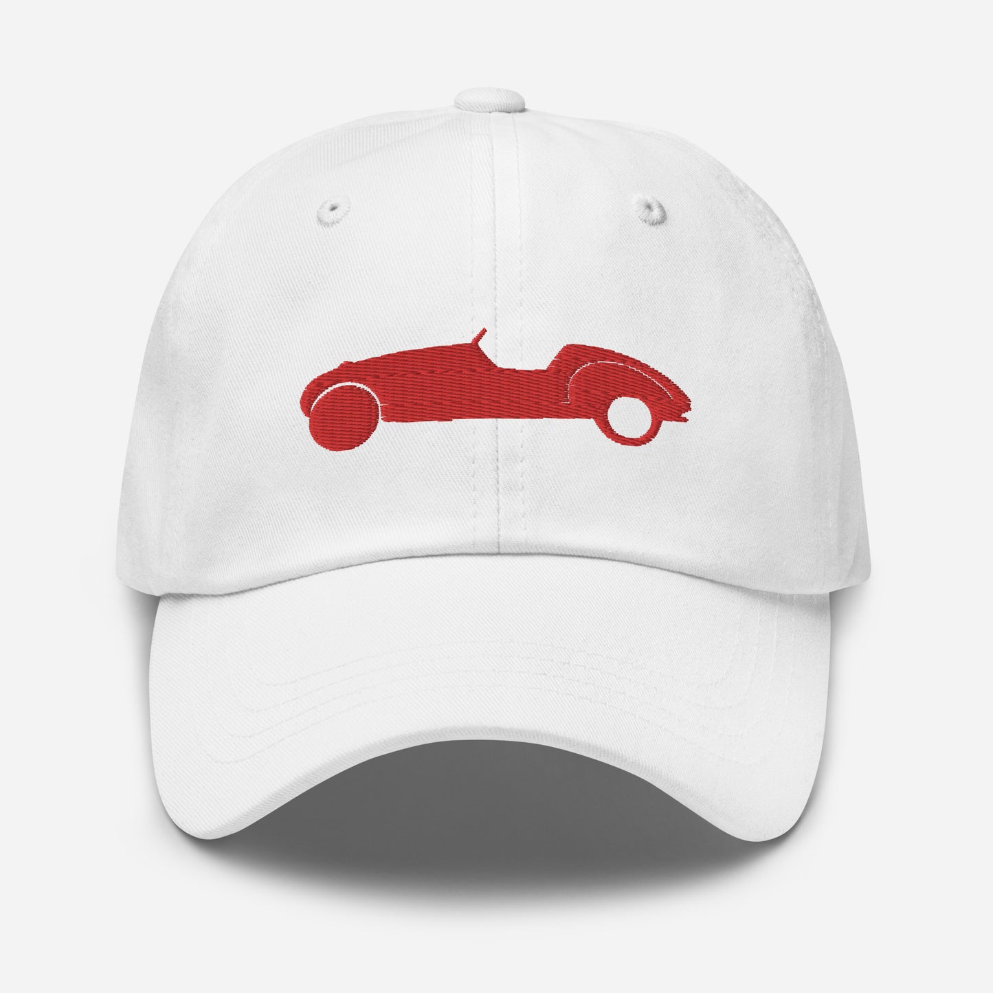 Red Embroidered Cap (Front & Back) Burton - Red or White
