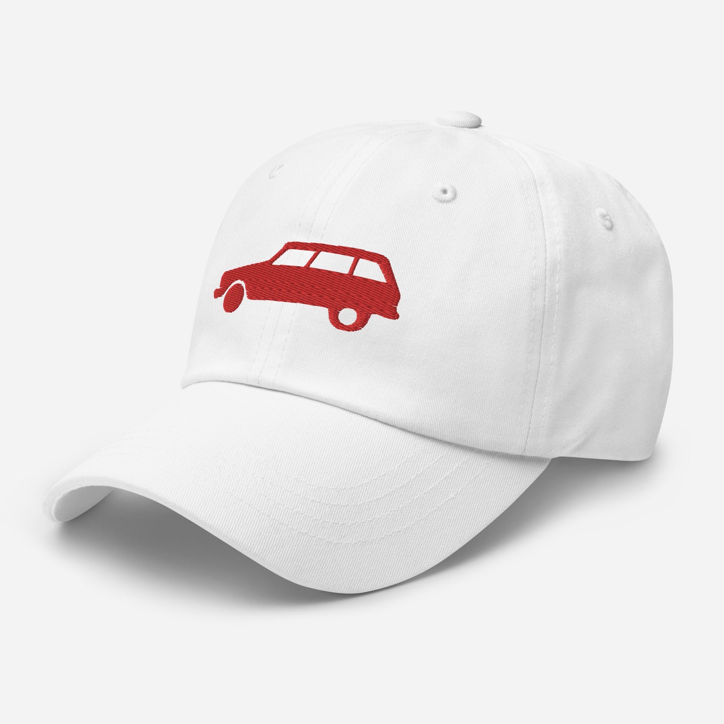 Red Embroidered Cap (Front and Back) Citroën Ami8 - Red or White