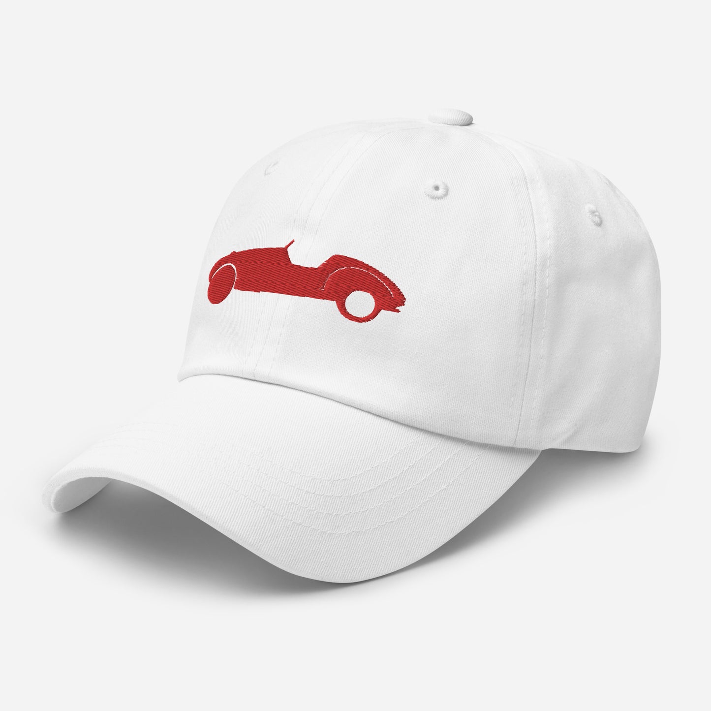 Red Embroidered Cap (Front & Back) Burton - Red or White