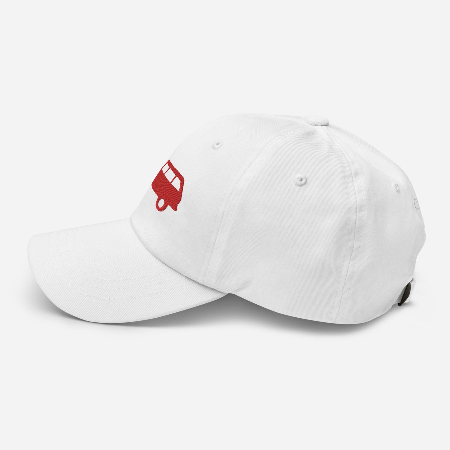Red Embroidered Cap (Front and Back) Citroën Ami8 - Red or White