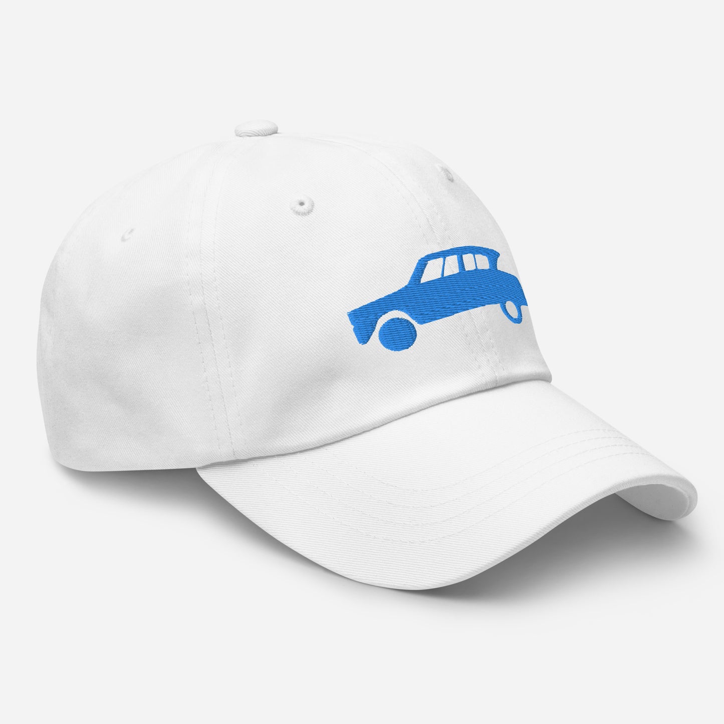 Blue Embroidered Cap (Front & Back) Citroën Ami6 - Black, Red, D.Grey or White