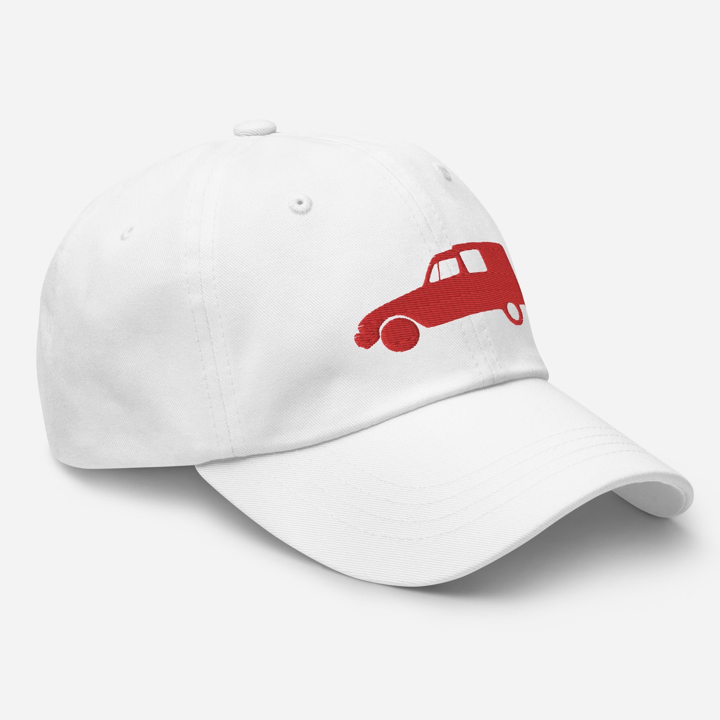 Red Embroidered Cap (Front and Back) Citroën Acadiane - Red or White