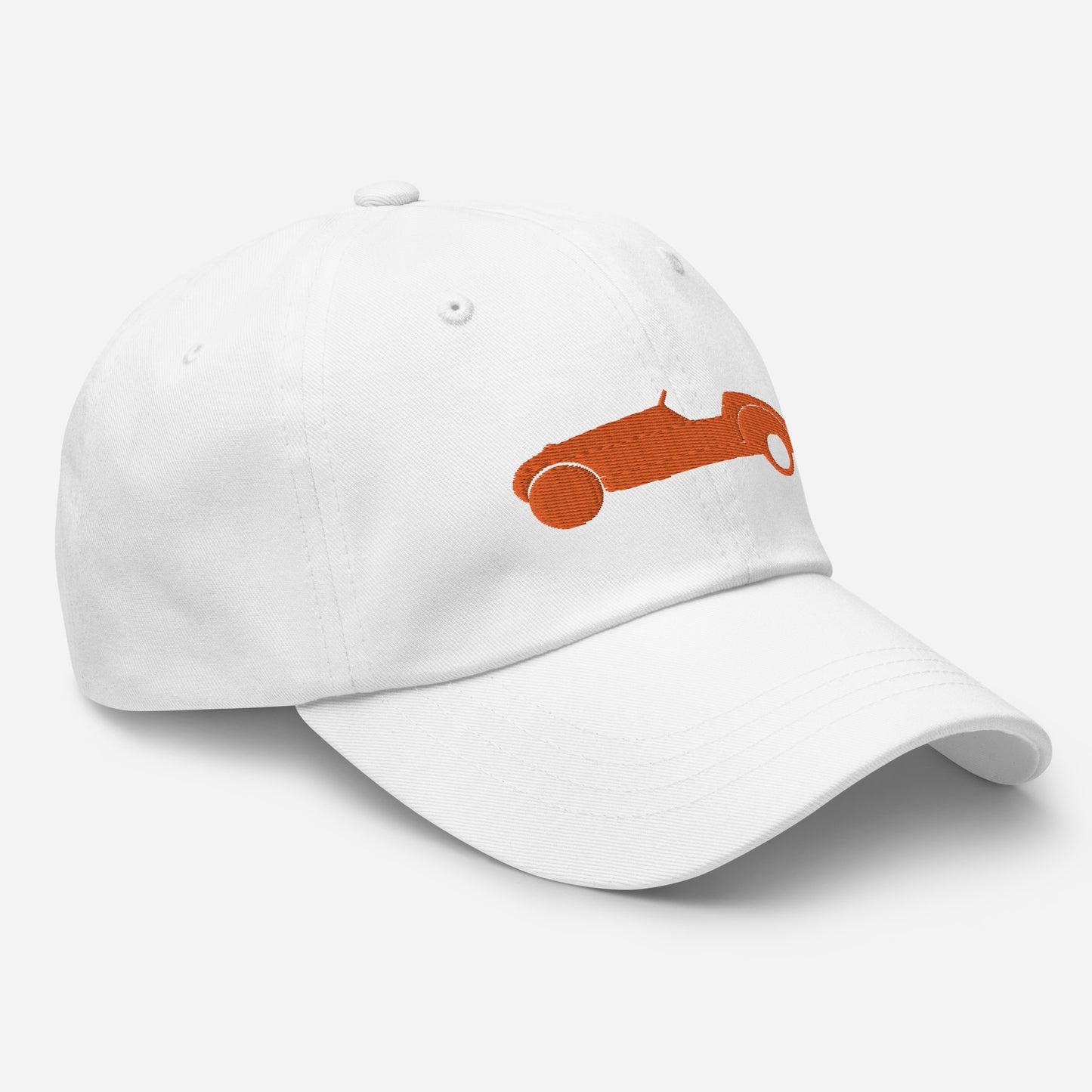 Orange Embroidered Cap (Front & Back) Burton - Black, Navy, Beige or White