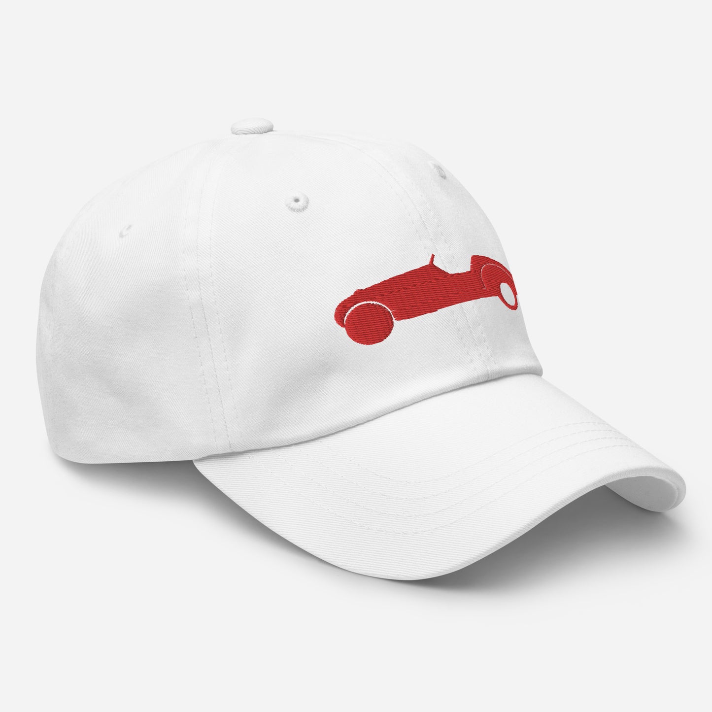 Red Embroidered Cap (Front & Back) Burton - Red or White