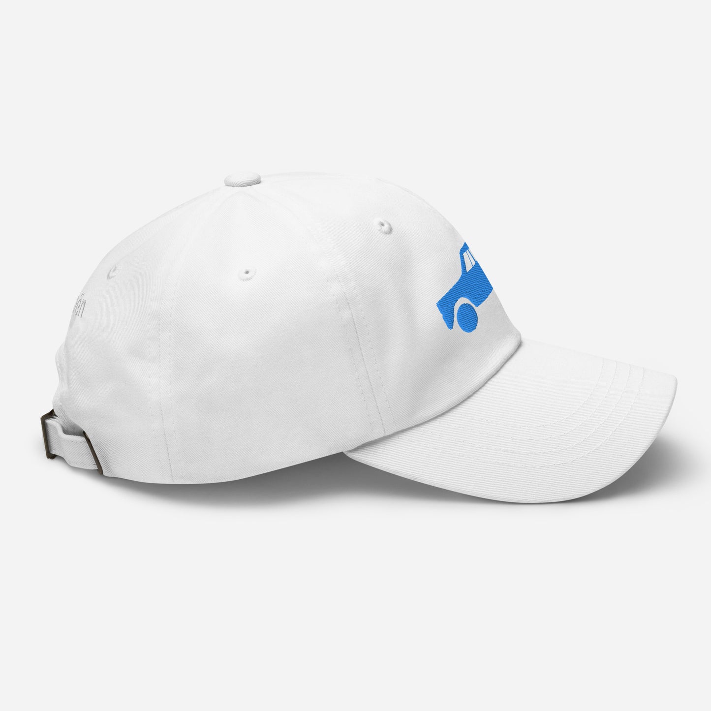 Blue Embroidered Cap (Front & Back) Citroën Ami6 - Black, Red, D.Grey or White