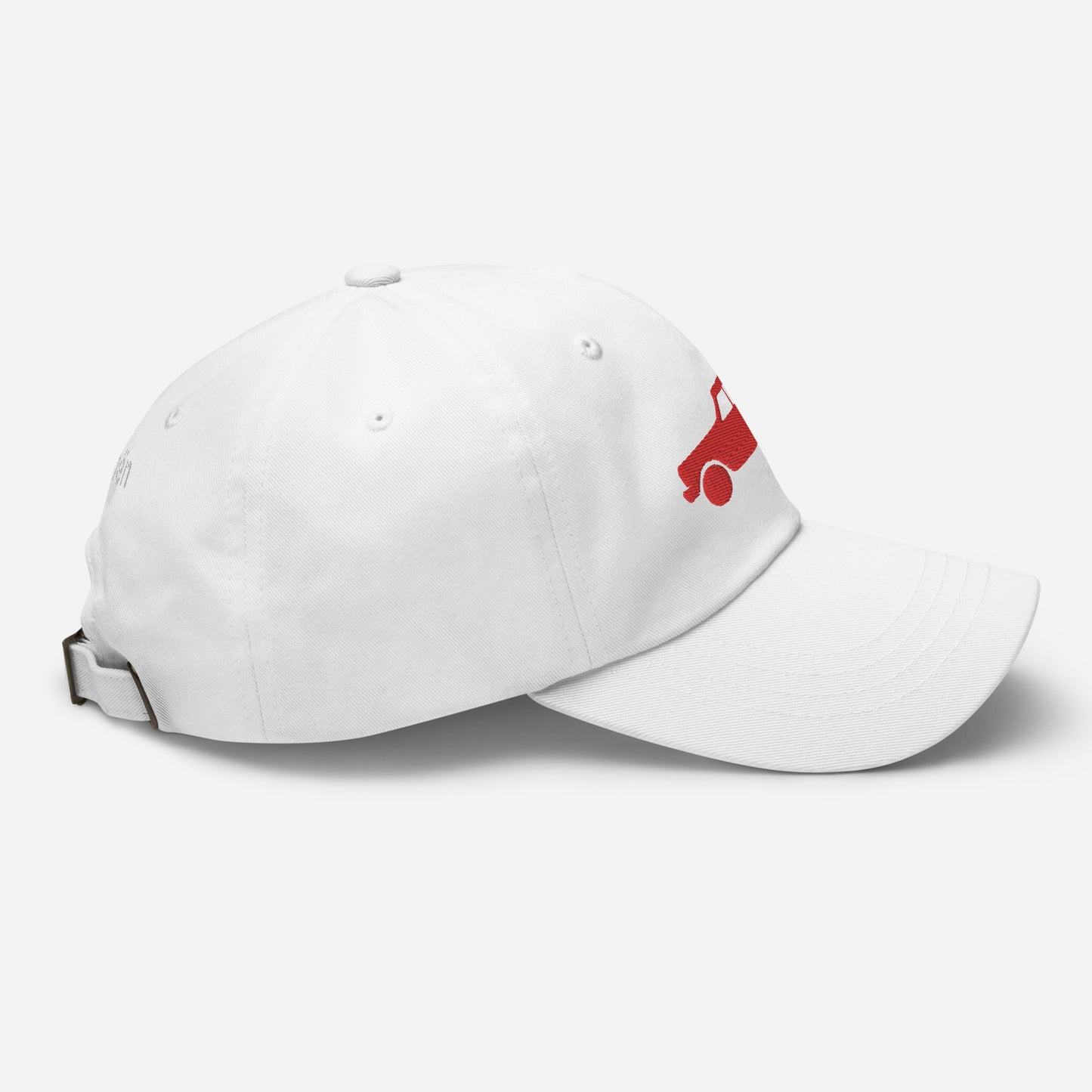 Red Embroidered Cap (Front and Back) Citroën Ami8 - Red or White