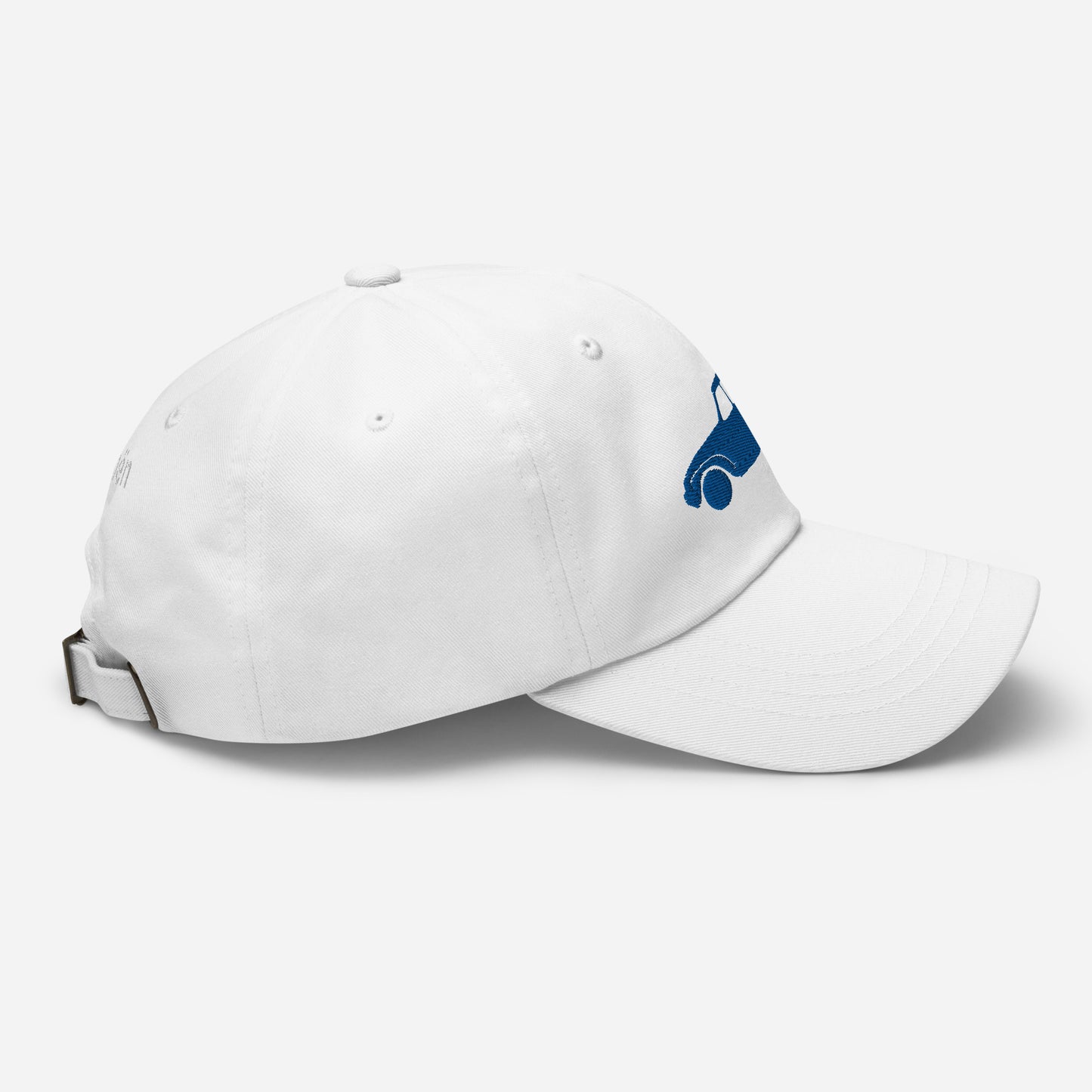 Bleu Azurite Embroidered Cap (Front & Back) Citroën Dyane - Navy, L.Blue or White