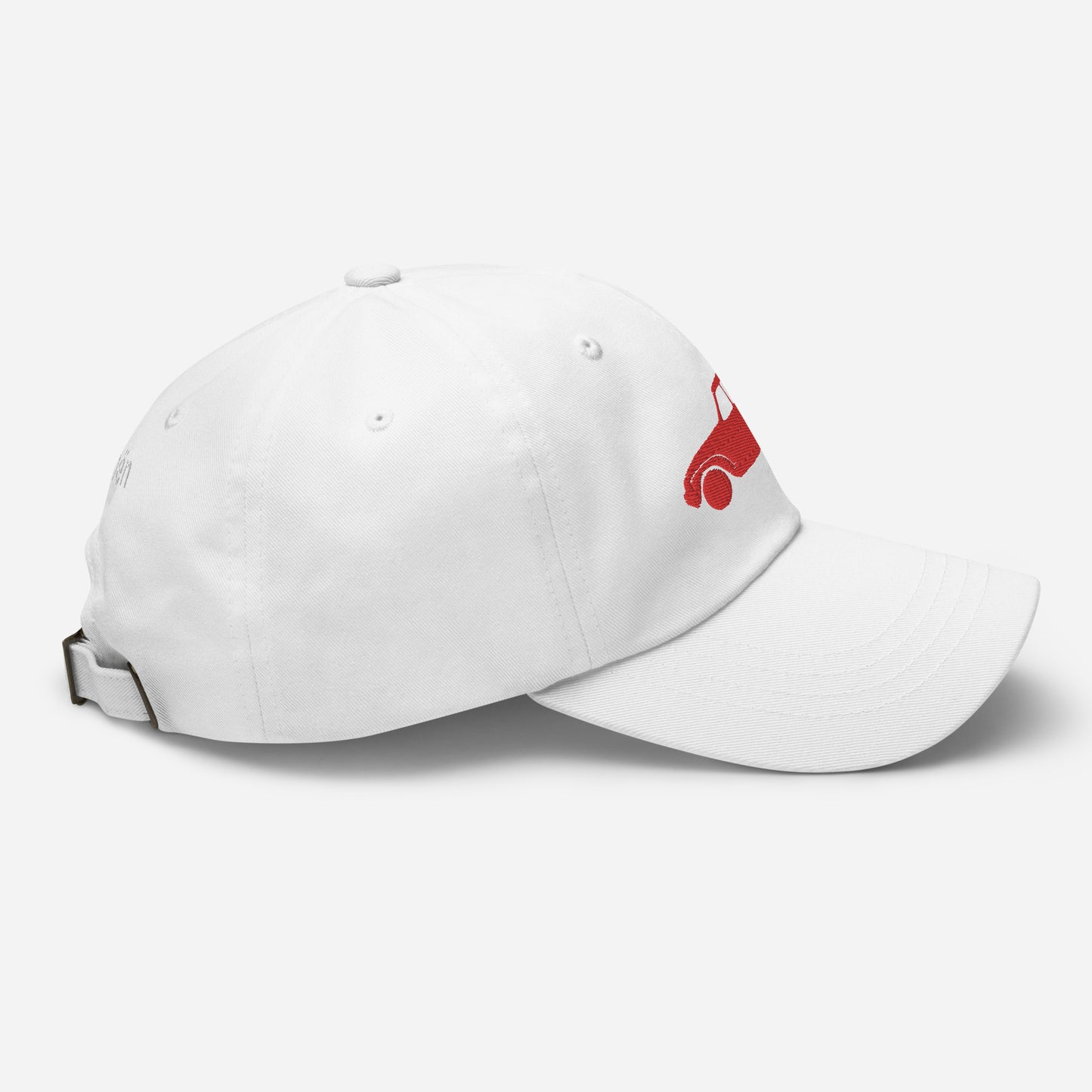 Rouge Bolero Embroidered Cap (Front & Back) Citroën Dyane - Red or White