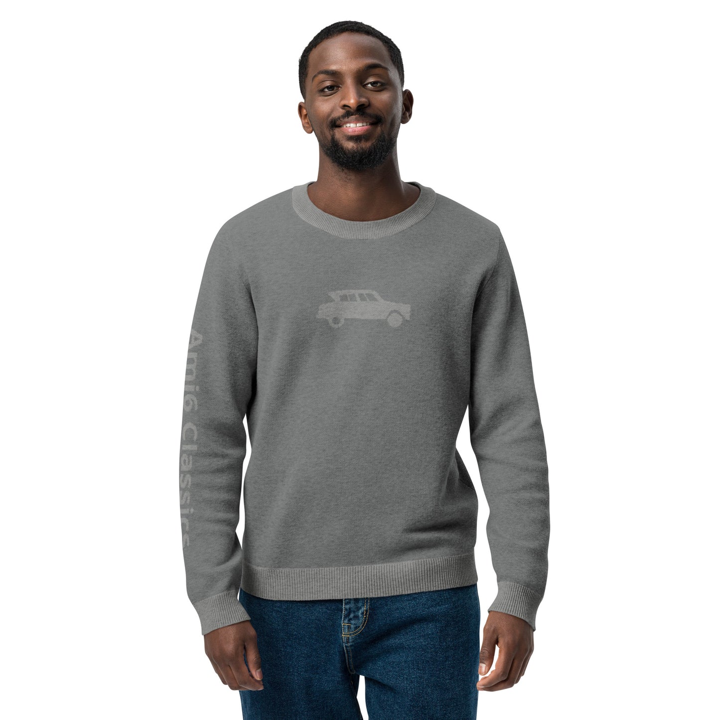 Citroën AMI6 Knitted Crew Neck Sweater