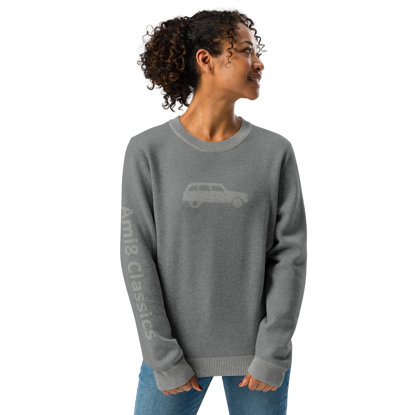 Citroën AMI8 Knitted Crew Neck Sweater