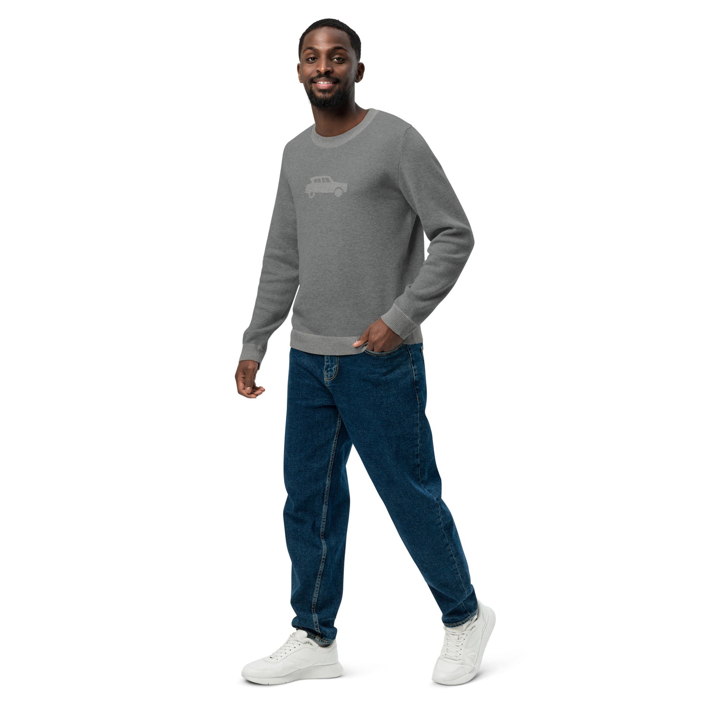 Citroën AMI6 Knitted Crew Neck Sweater