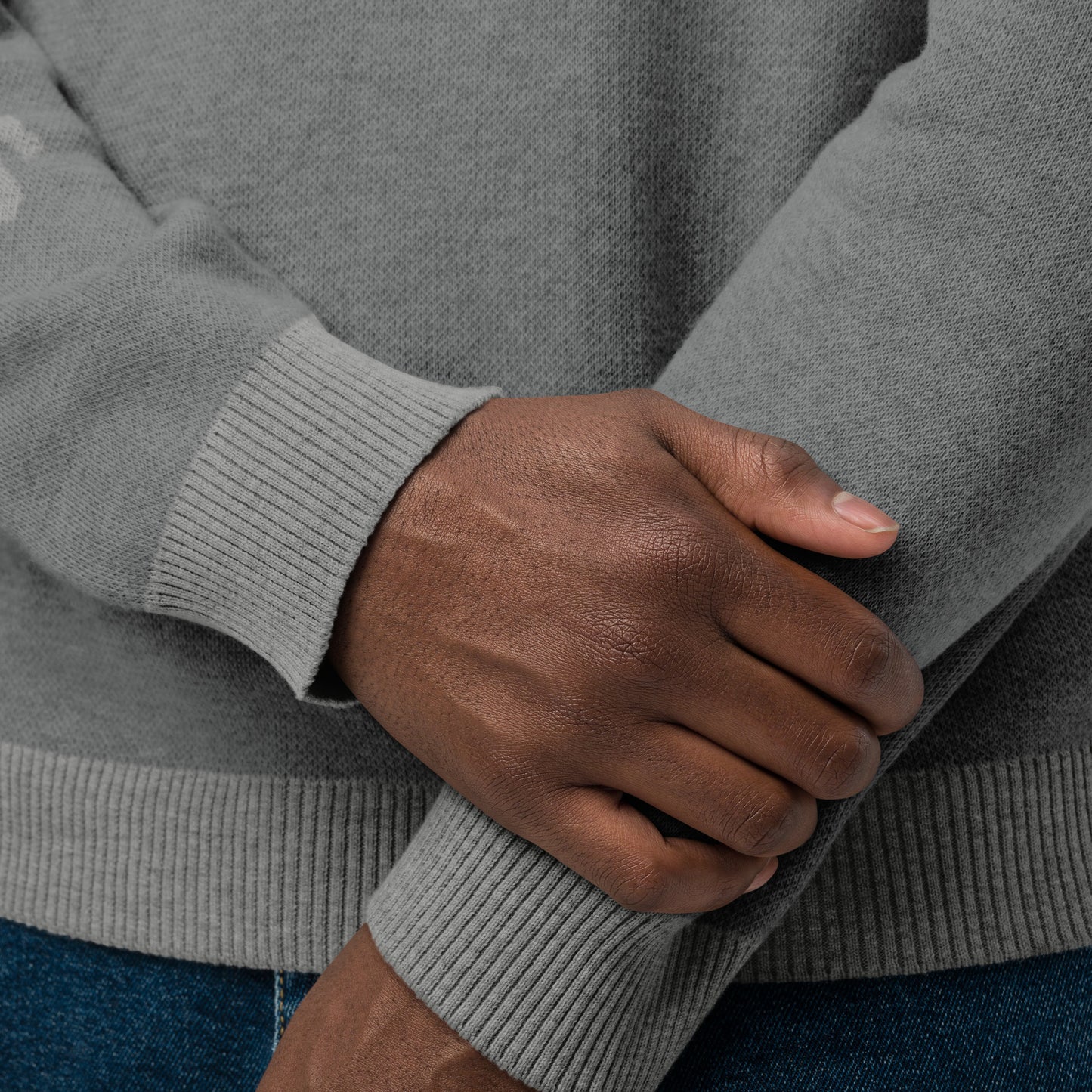 Knitted Citroën Dyane Sweater with Round Neck