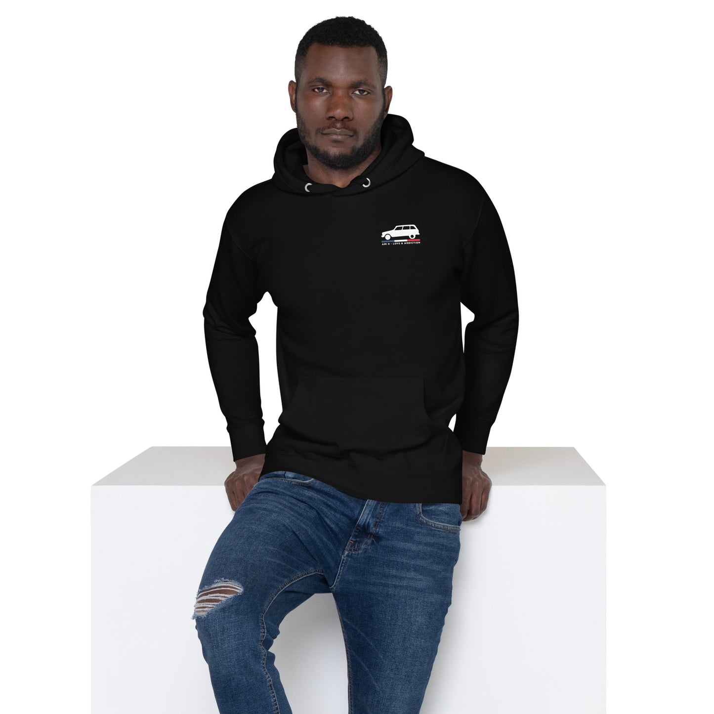Hoodie "Ami 8 – Love & Addiction" | French style, comfort, and character