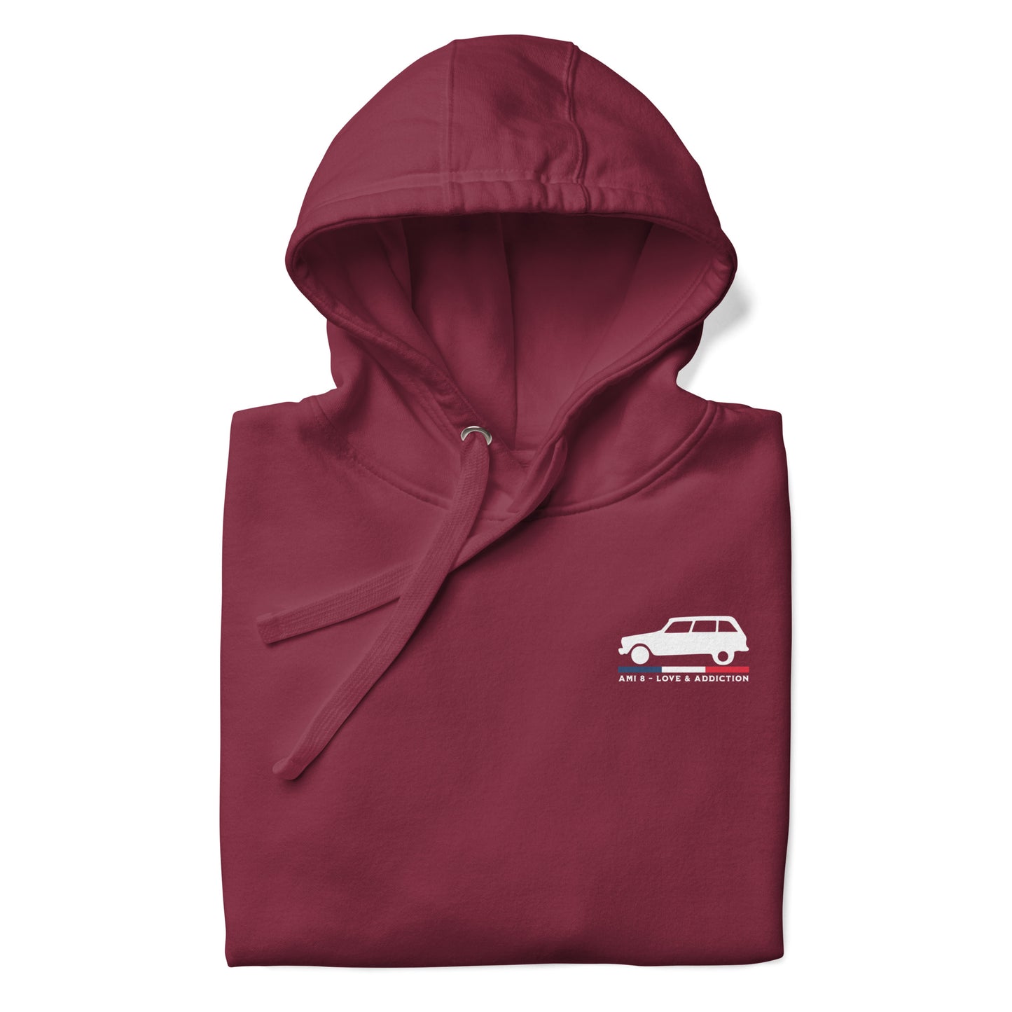 Hoodie "Ami 8 – Love & Addiction" | French style, comfort, and character