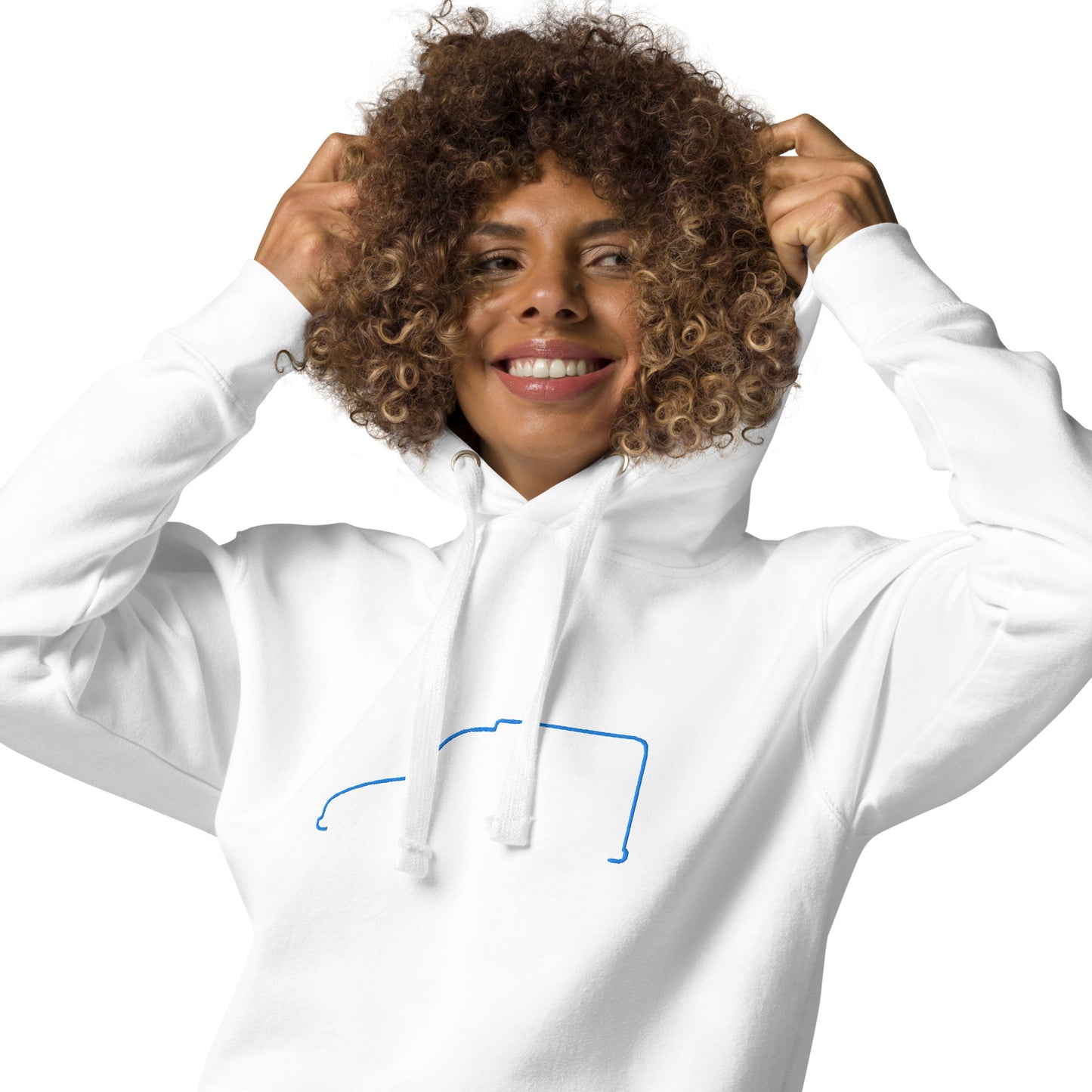 Premium Hoodie – Silhouette Collection Citroën Acadiane Line Art