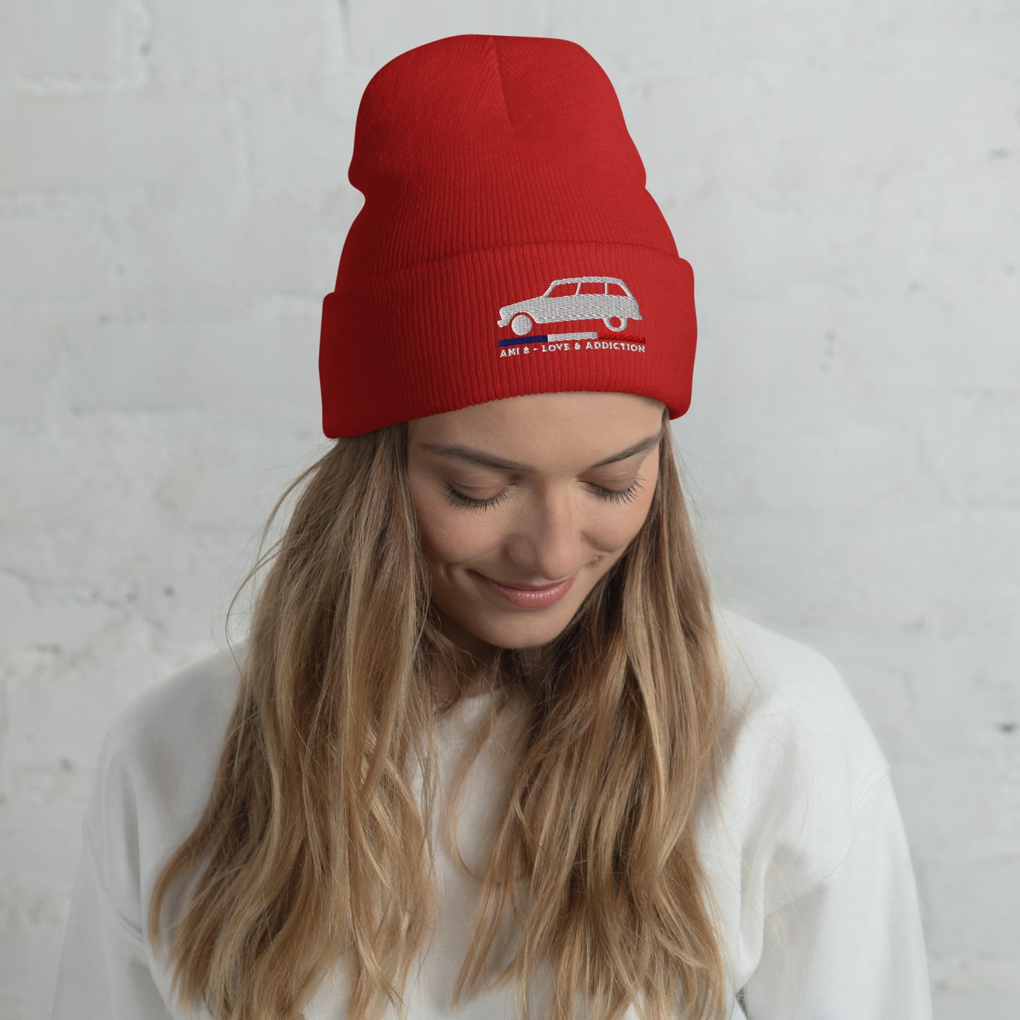 Beanie “Ami 8 – Love & Addiction” | Franse stijl met Citroën-karakter