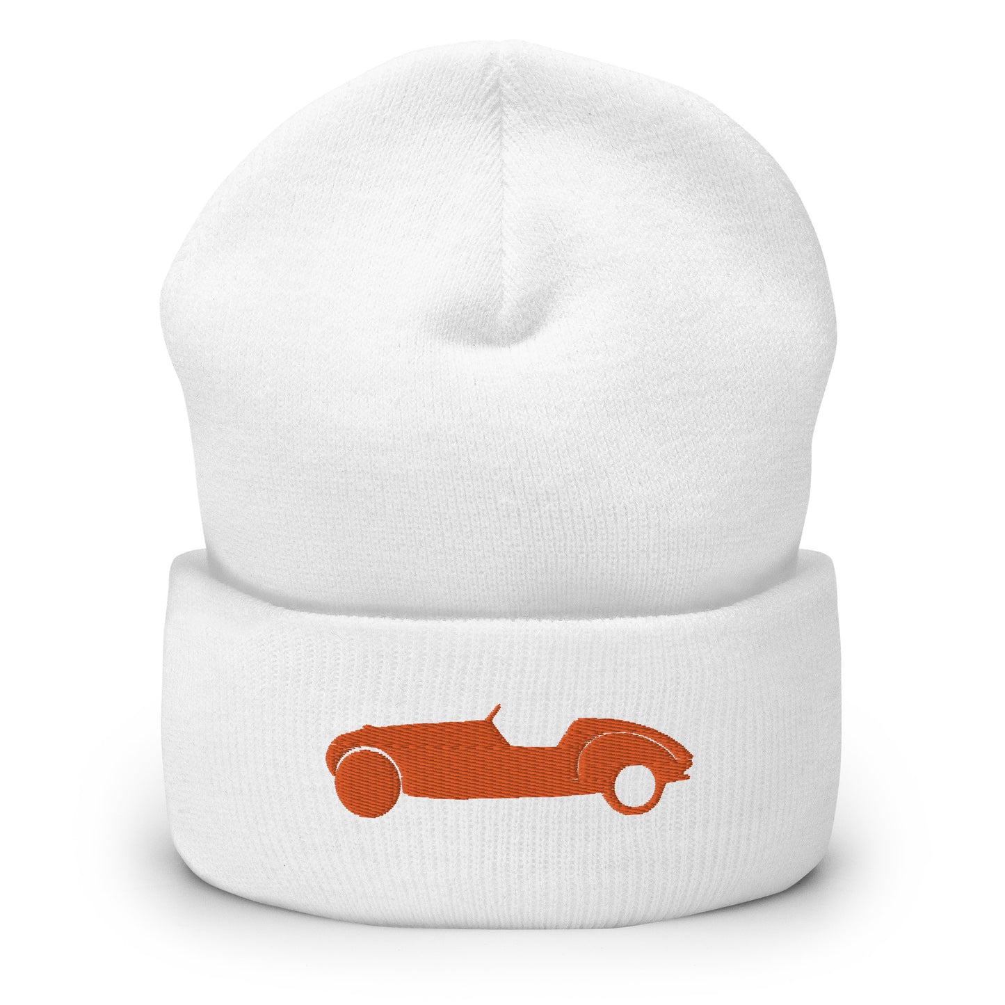 Burton Beanie 3D embroidered with folded edge - Black, Blue, Gray or White