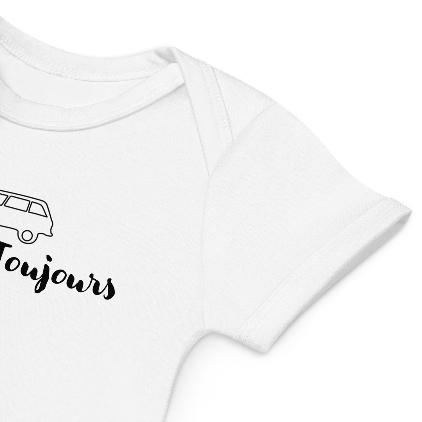 Barboteuse Bébé Bio – « L'amour Toujours » Ami 8