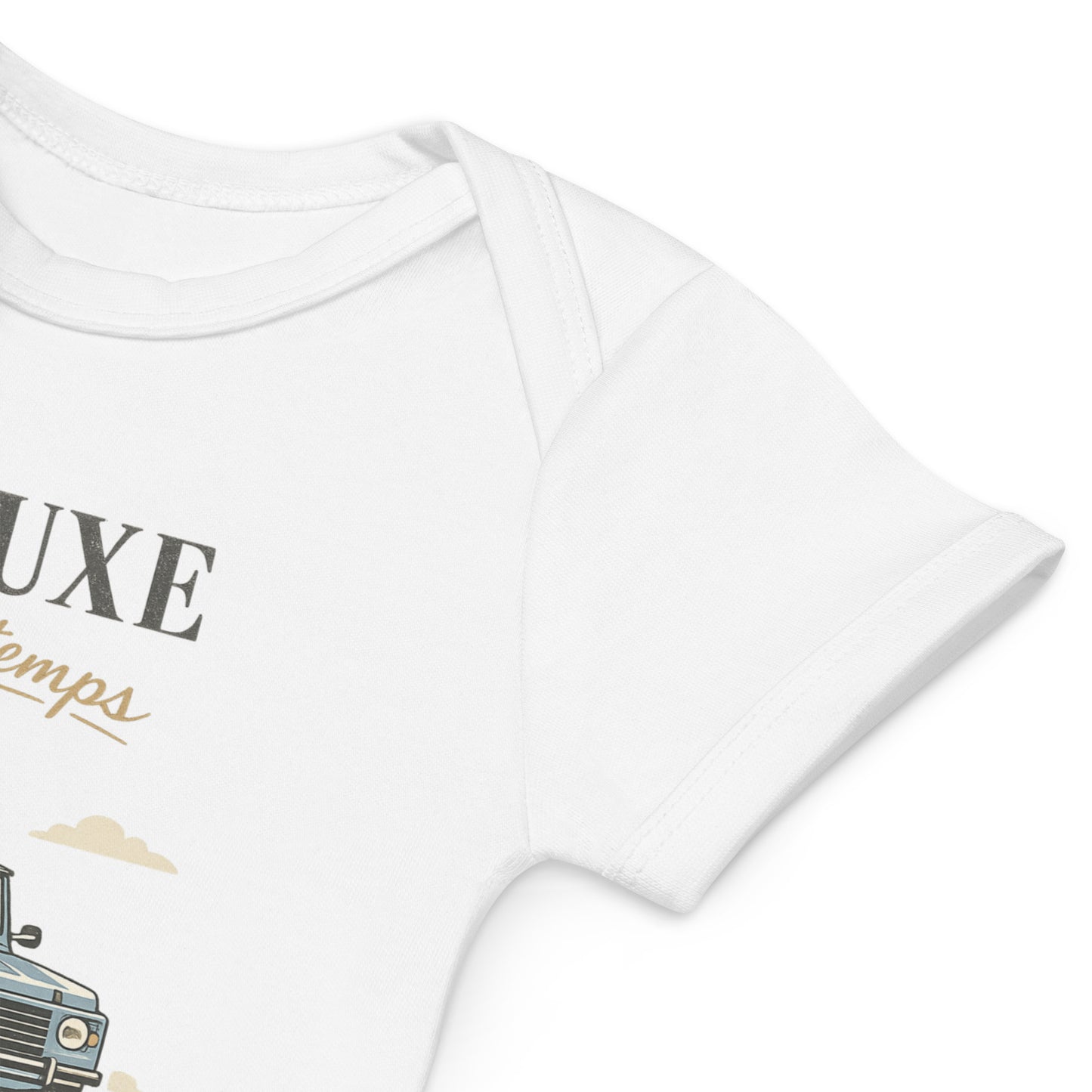 Le Luxe Baby Bodysuit in Organic Cotton – Citroën Méhari | Free Spirit in French Style