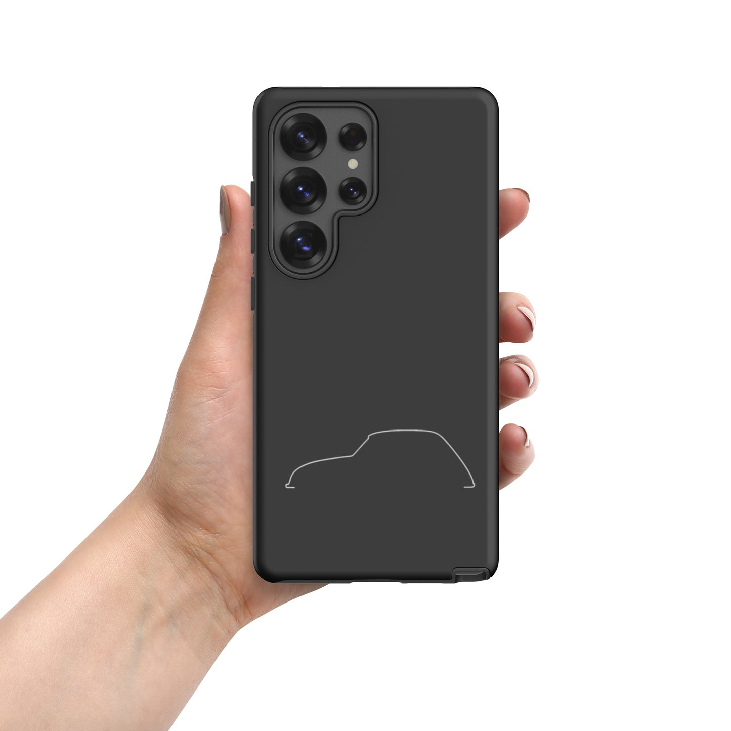 Citroën Dyane Silhouette Tough Case for Samsung® – Minimalist Phone Case with Iconic Line Drawing