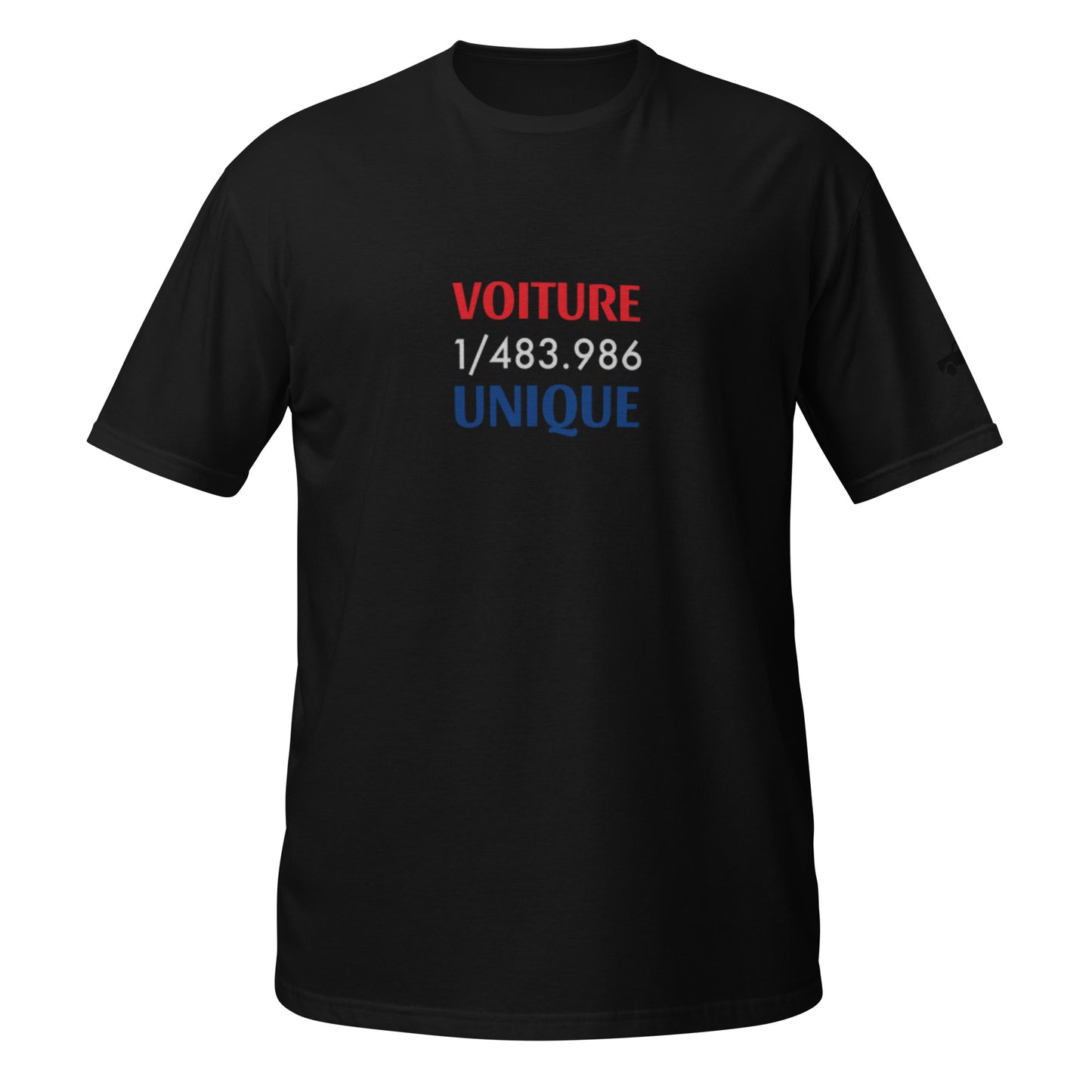 1/483,986 Voiture Unique Citroën Ami6 T-shirt unisex - Black, Navy or White