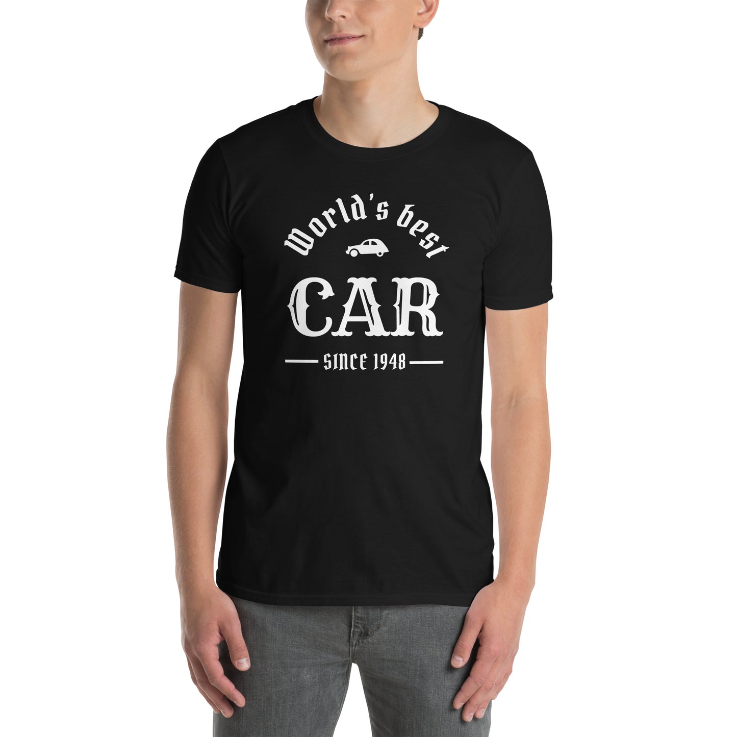Worlds Best Citroën 2cv T-shirt - Black or Navy