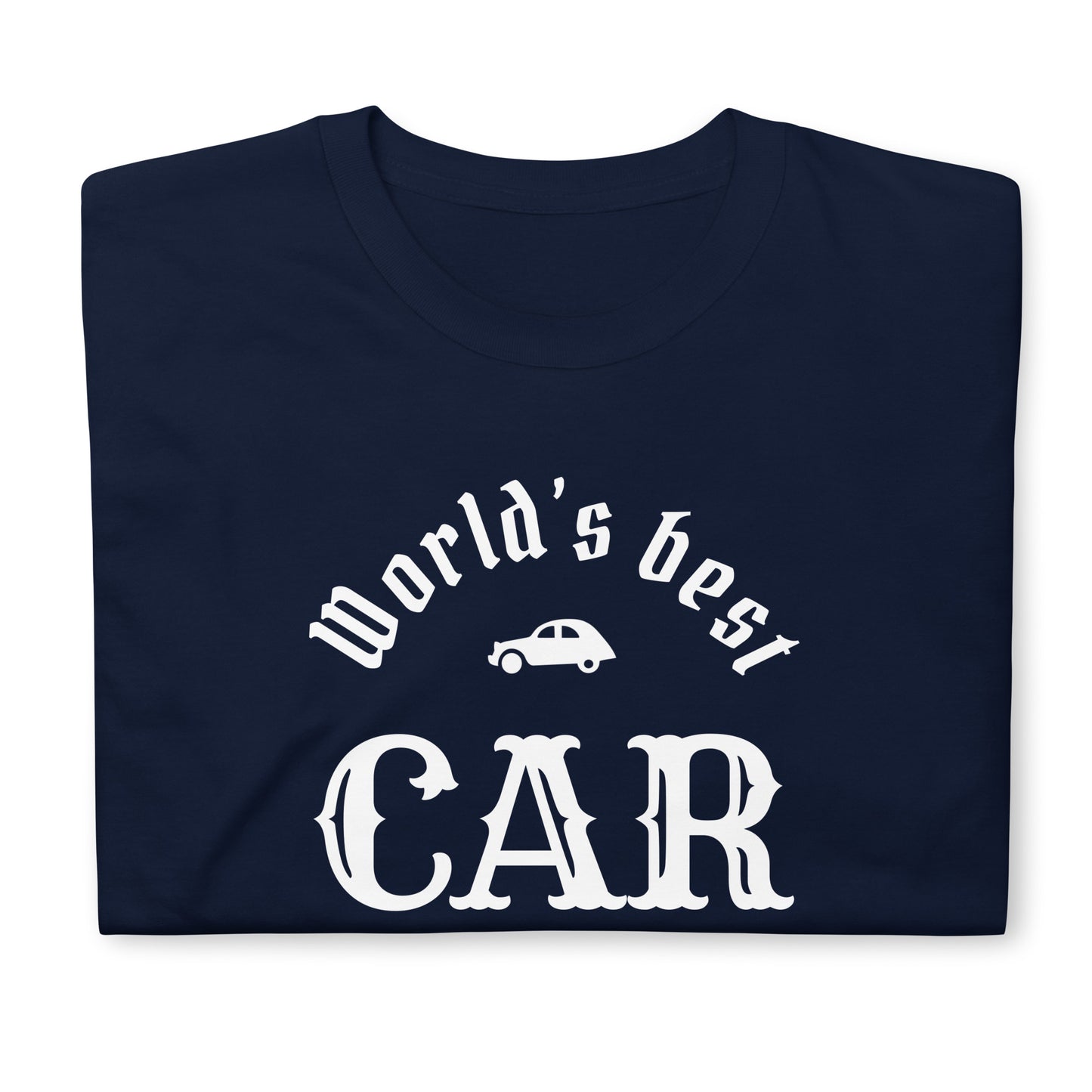 Worlds Best Citroën 2cv T-shirt - Black or Navy