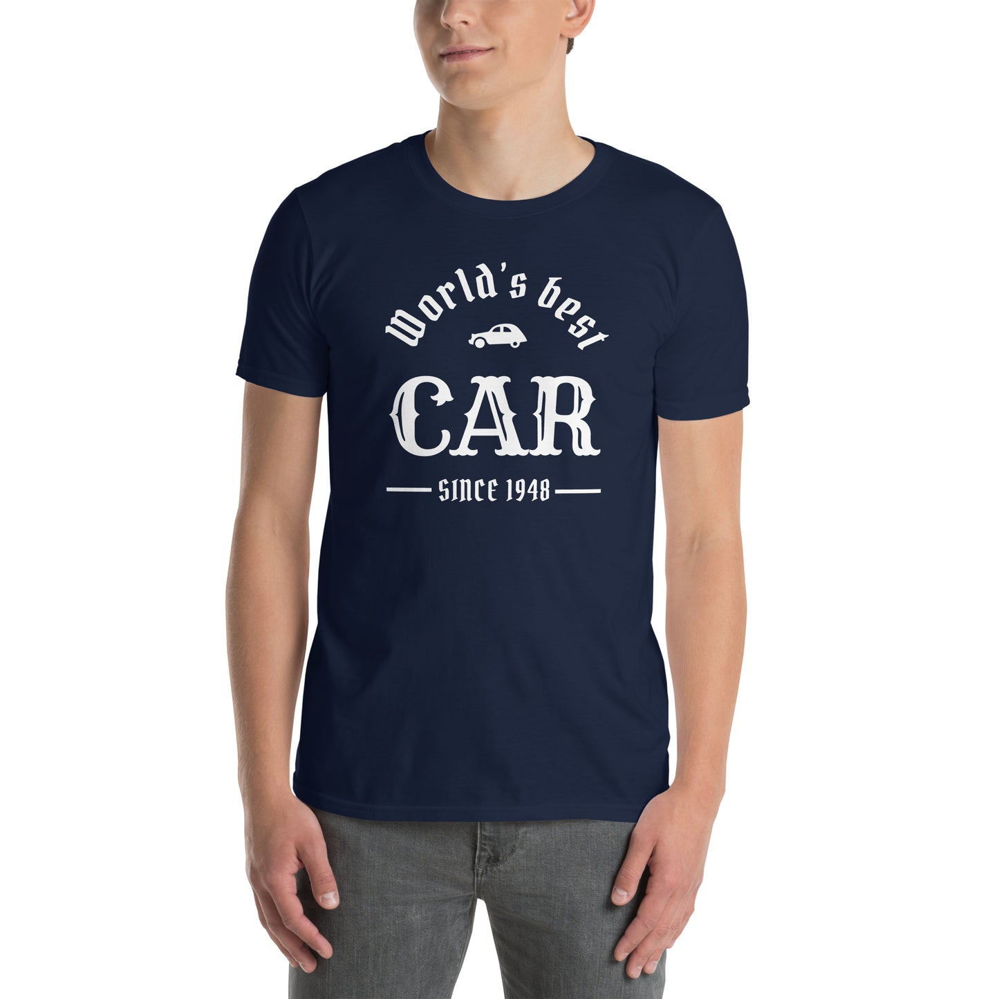 Worlds Best Citroën 2cv T-shirt - Black or Navy