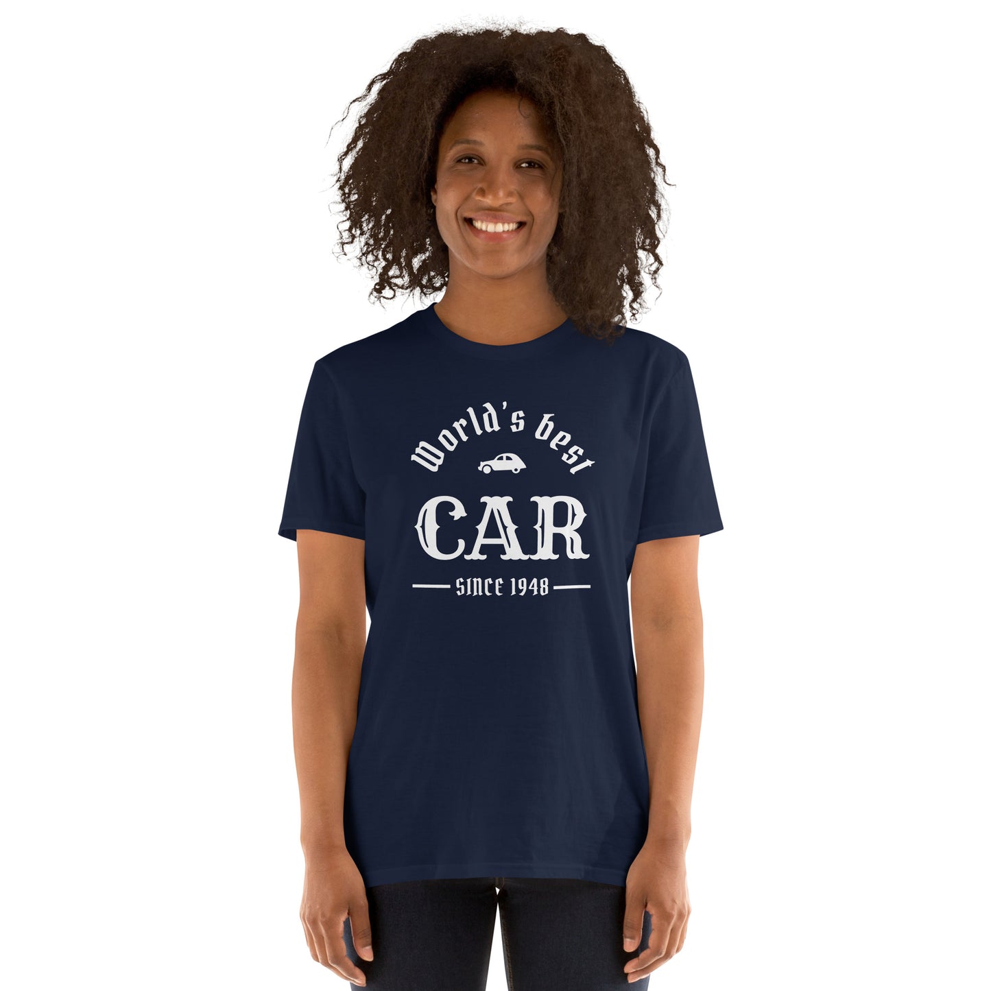 Worlds Best Citroën 2cv T-shirt - Black or Navy