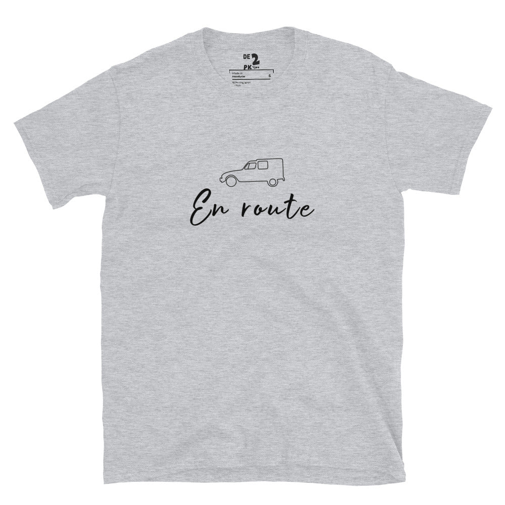 T-shirt unisexe Citroën Acadiane En Route - Gris ou Blanc