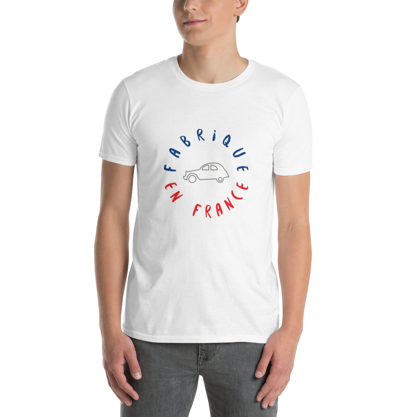 Fabriqué en France Citroën 2cv Unisex T-shirt - White