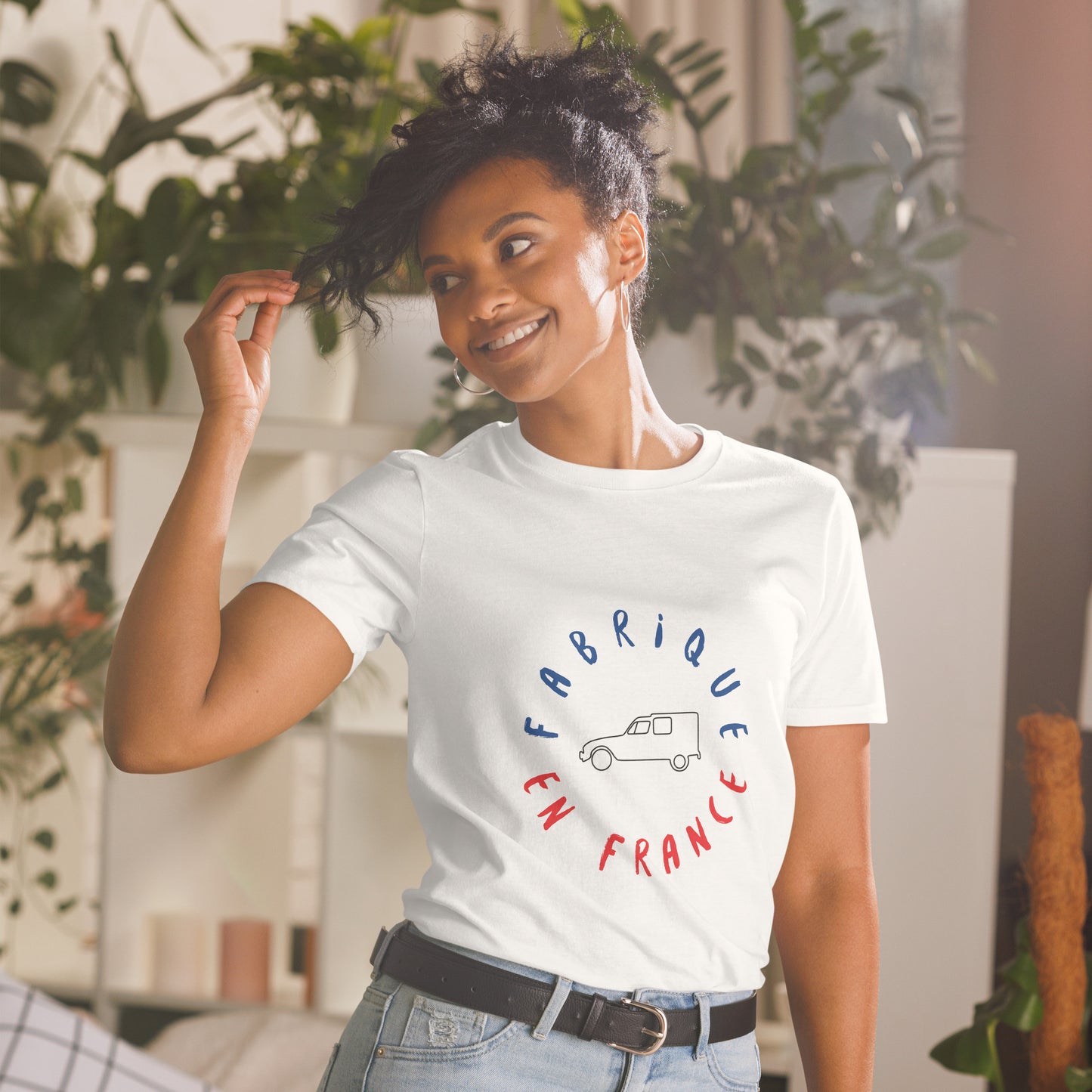 Fabriqué en France Citroën Acadiane Unisex T-shirt - White