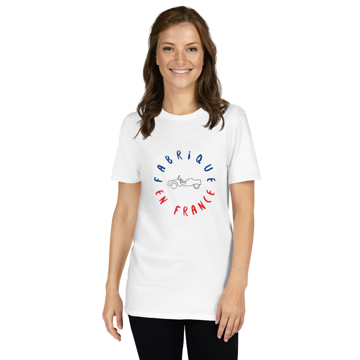 Fabriqué en France Citroën Méhari Unisex T-shirt - White