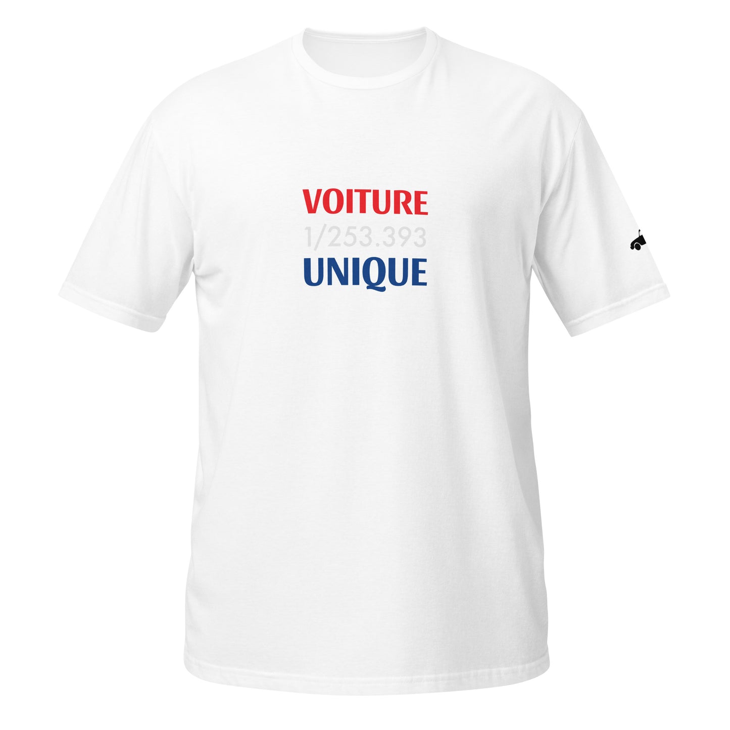 1/253.393 Voiture Unique Citroën Acadiane T-shirt unisex - Black, Navy or White