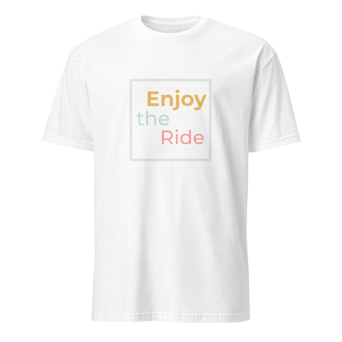 Enjoy the Ride Unisex T-shirt available in Black, Navy or White
