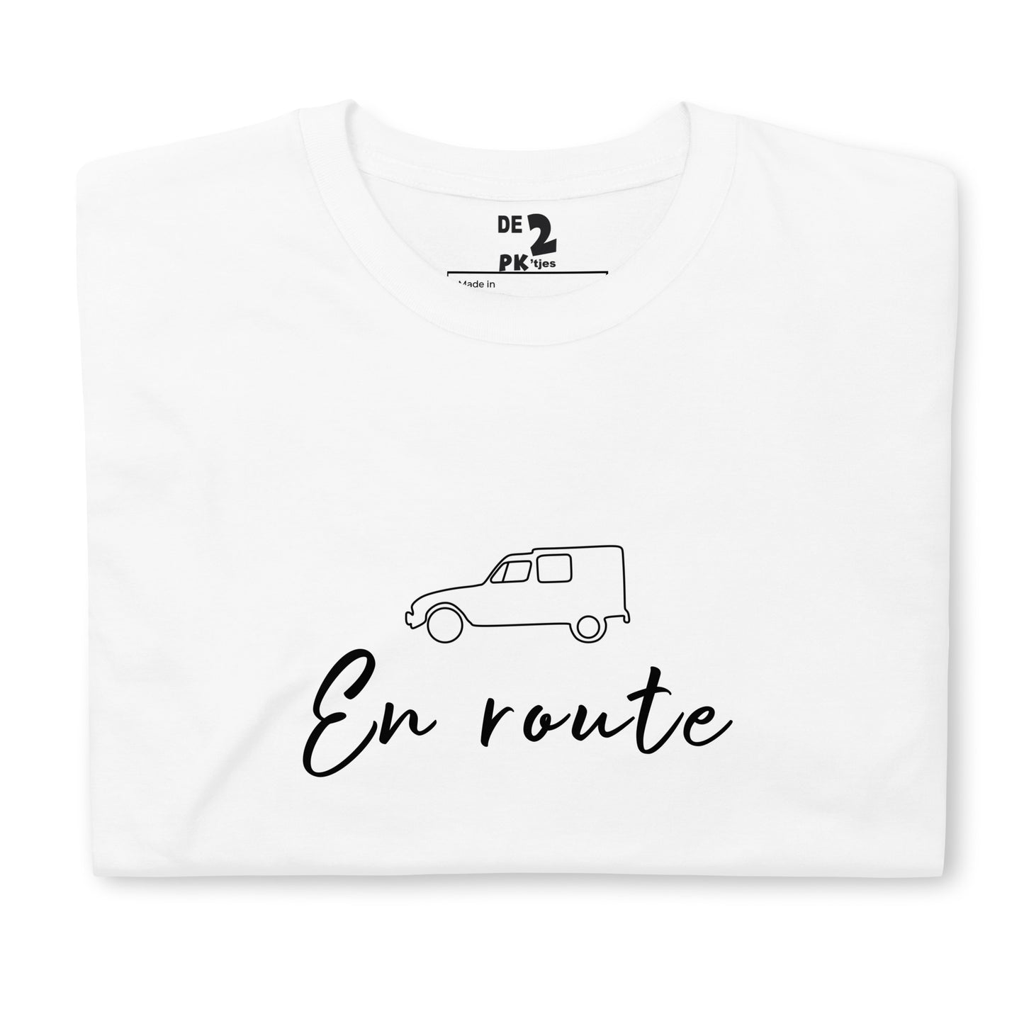 T-shirt unisexe Citroën Acadiane En Route - Gris ou Blanc
