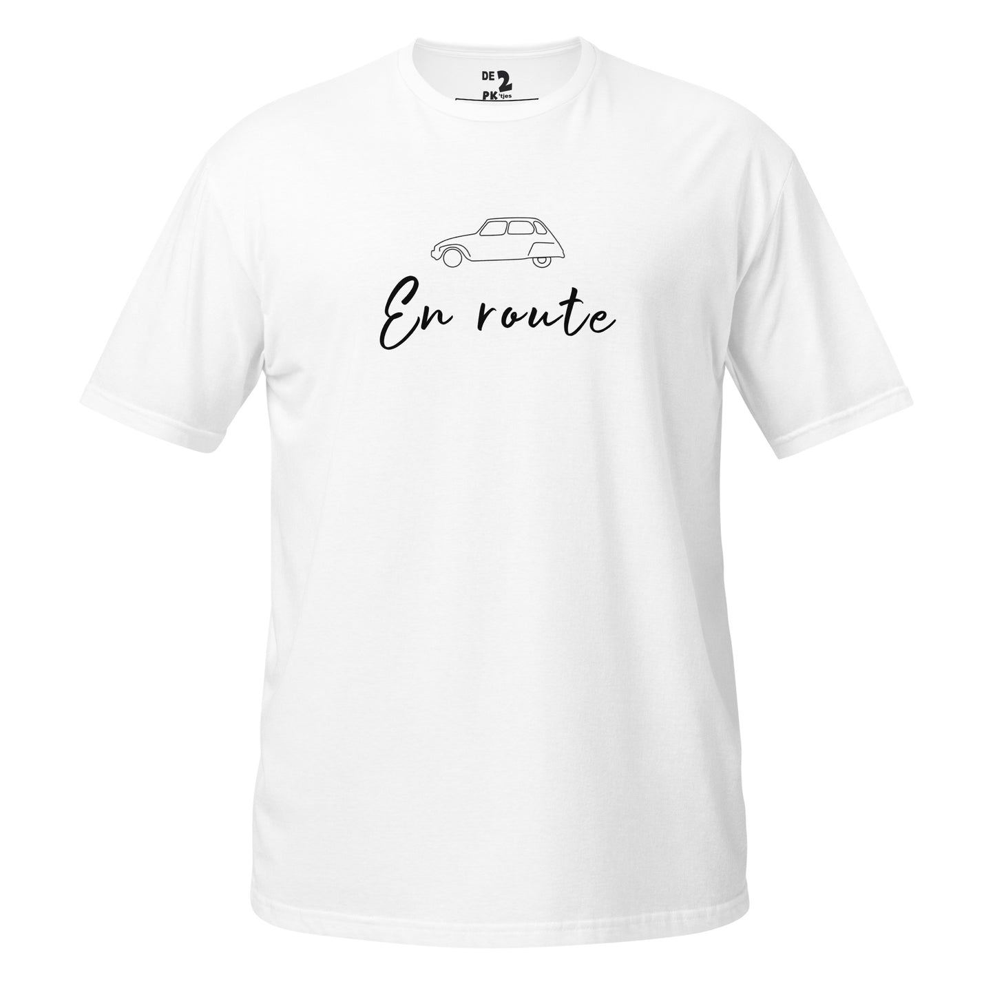 T-shirt unisexe Citroën Dyane En Route - Gris ou Blanc