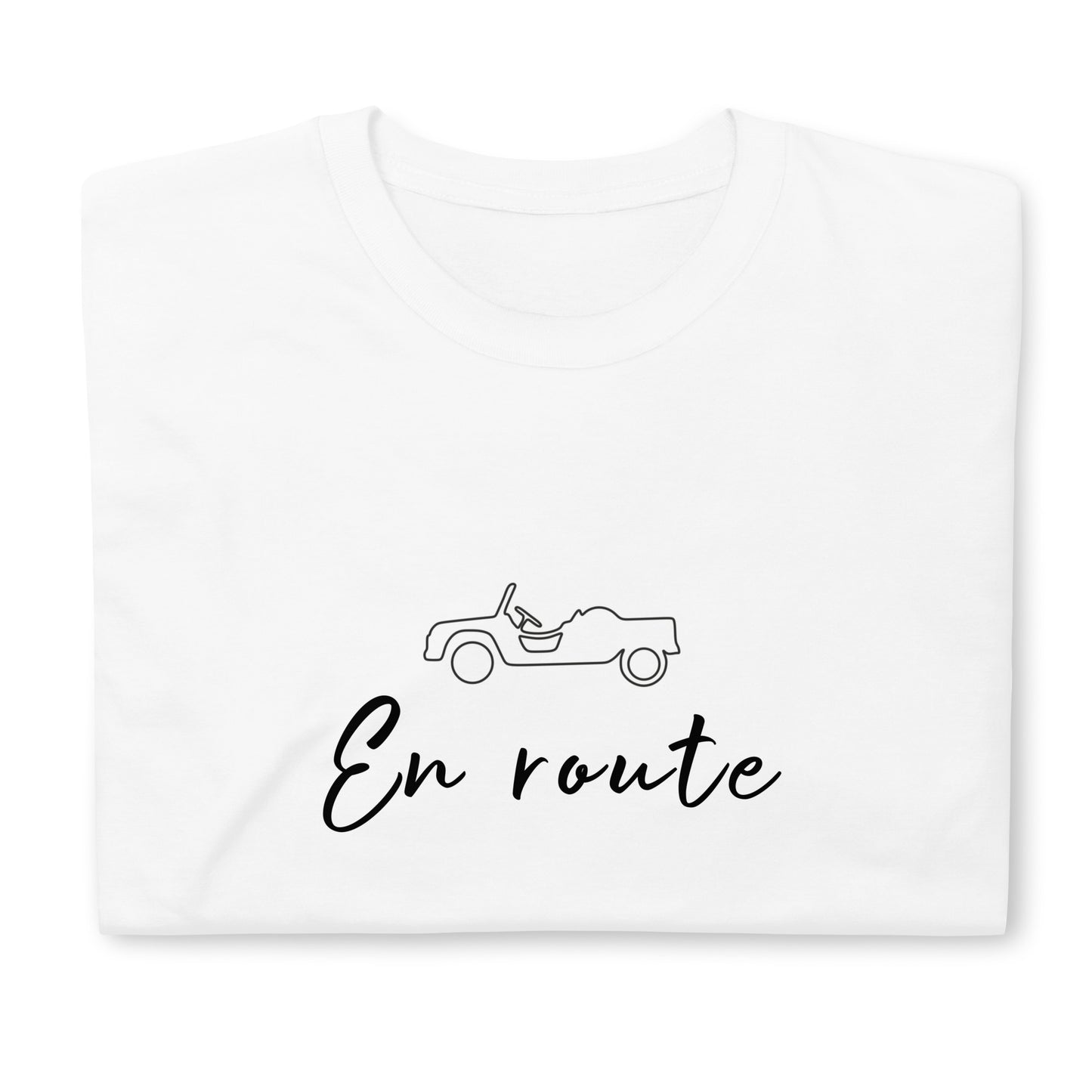 Unisex T-shirt Citroën Méhari En Route - Grey or White