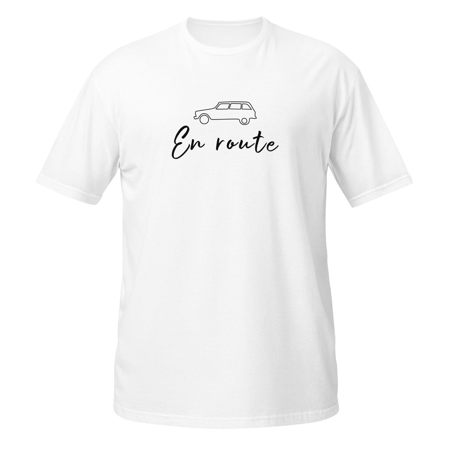 T-shirt unisexe Citroën Ami8 En Route - Gris ou Blanc