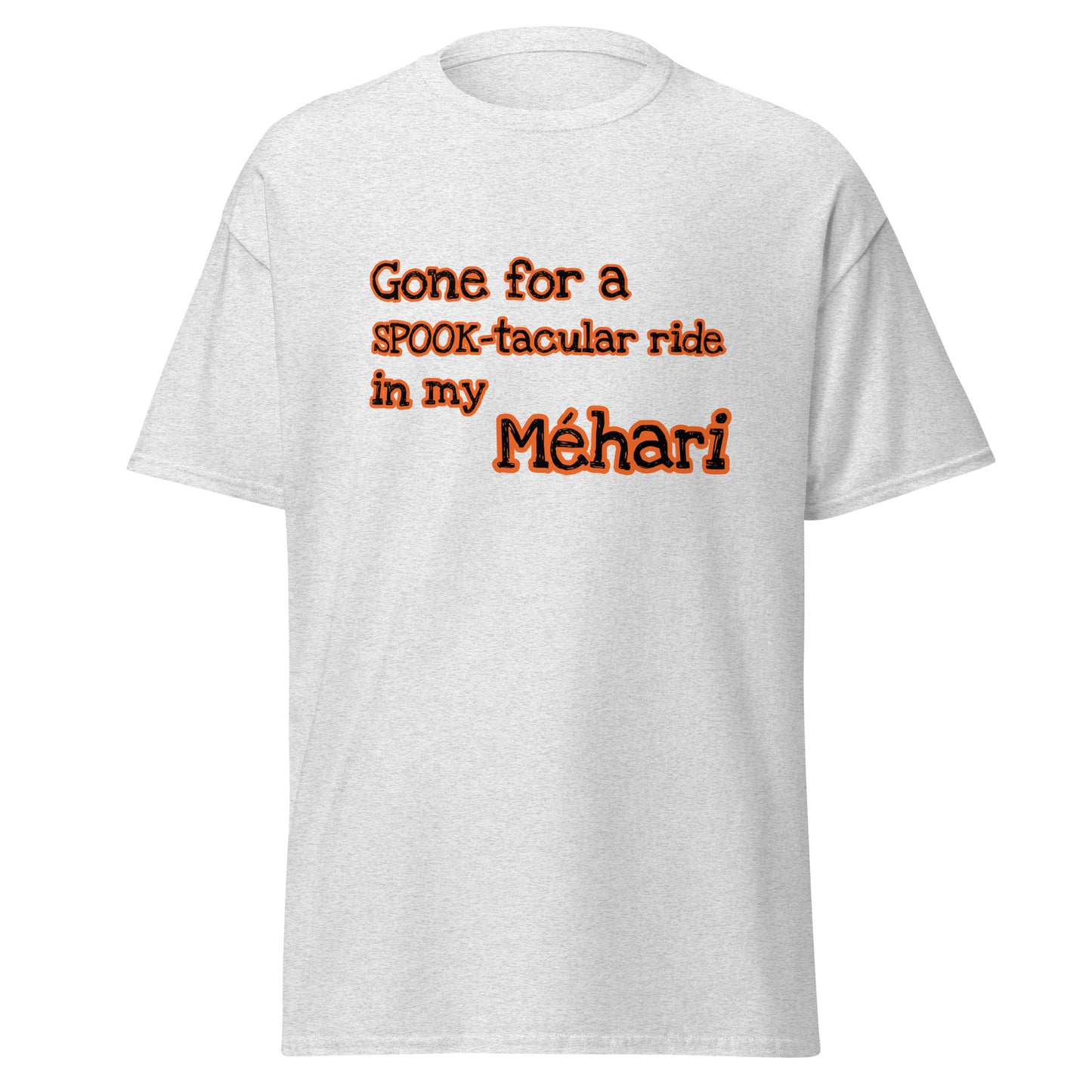 Gone for a SPOOK-tacular ride in my Méhari T-shirt available in Black, Natural, Grey or White